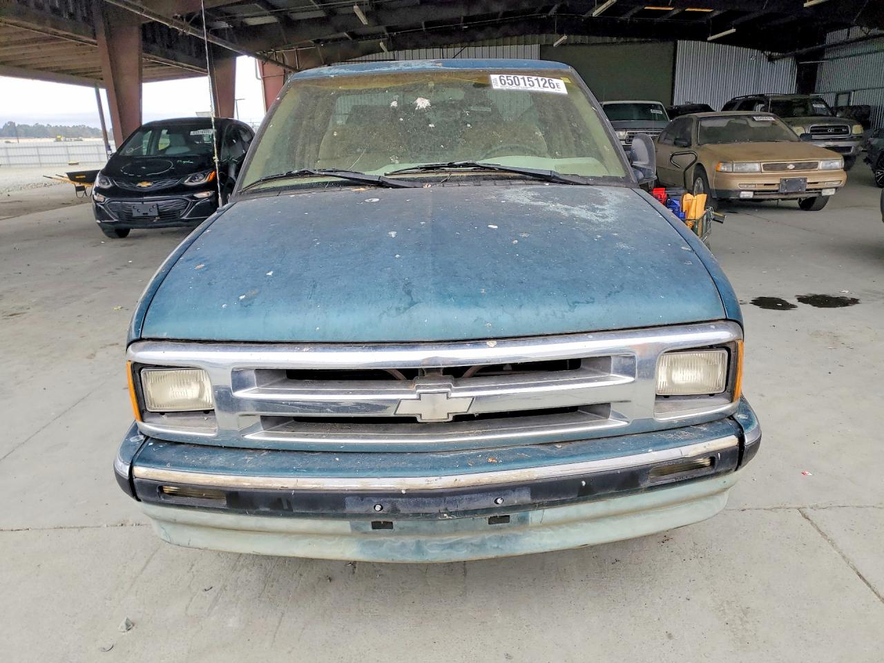 1997 Chevrolet S Truck S10 Green vin: 1GCCS1943V8103764