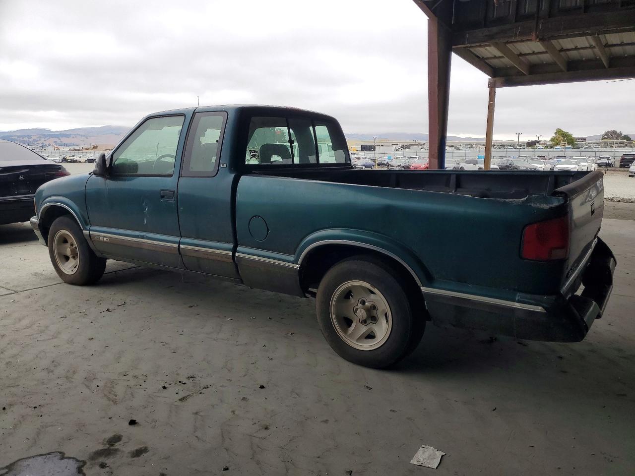 1997 Chevrolet S Truck S10 Green vin: 1GCCS1943V8103764