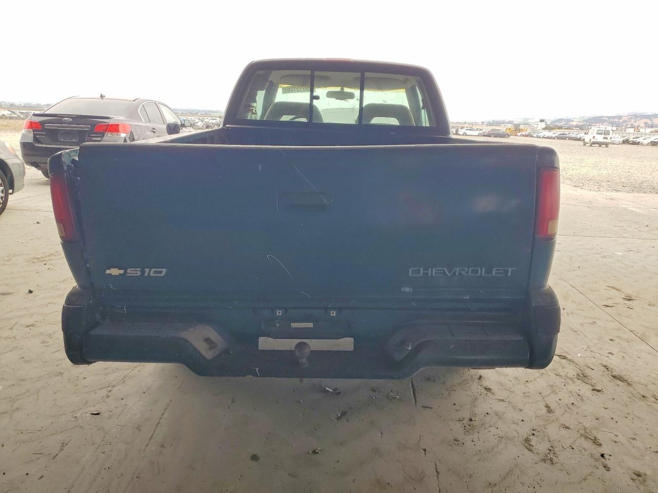 1997 Chevrolet S Truck S10 Green vin: 1GCCS1943V8103764