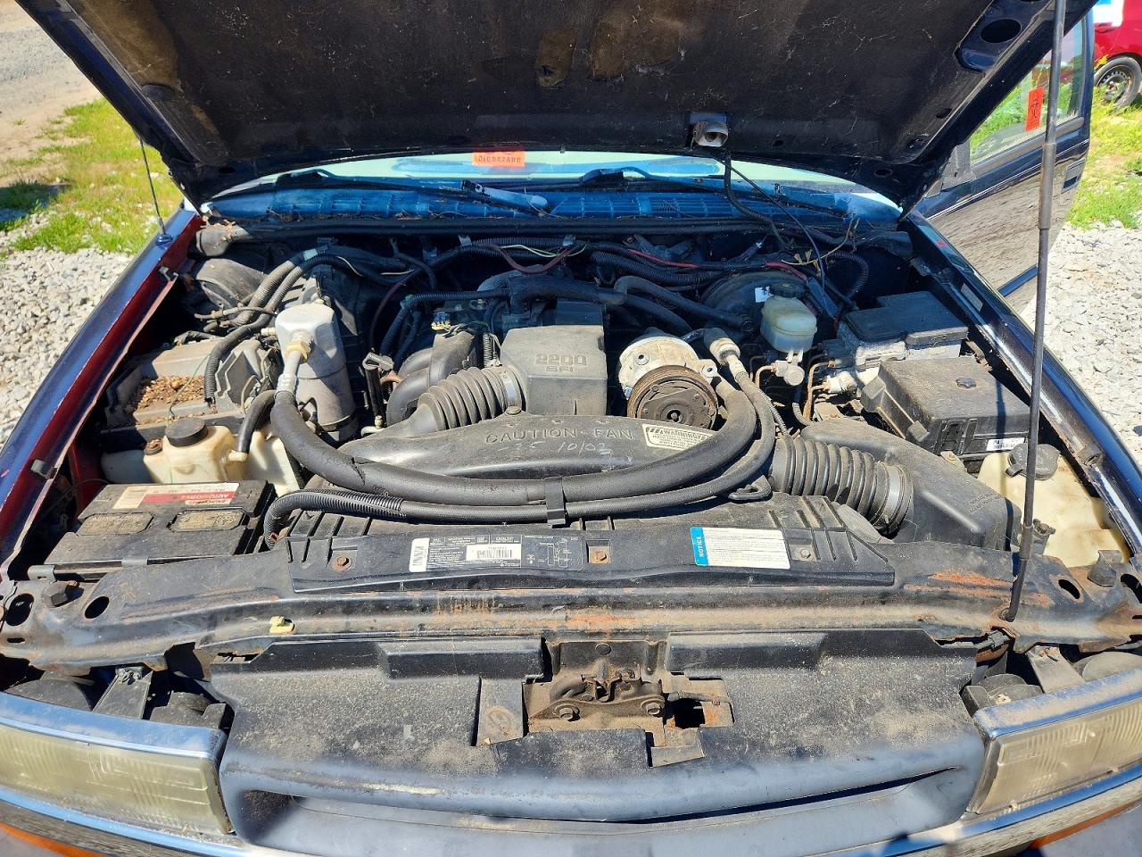 1998 Chevrolet S Truck S10 Синий vin: 1GCCS1943W8164341