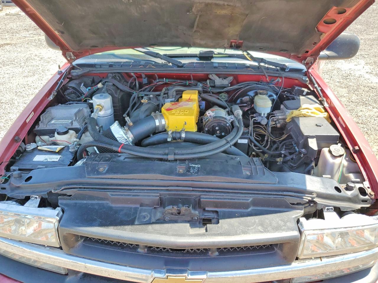 1999 Chevrolet S Truck S10 Red vin: 1GCCS1943XK112700