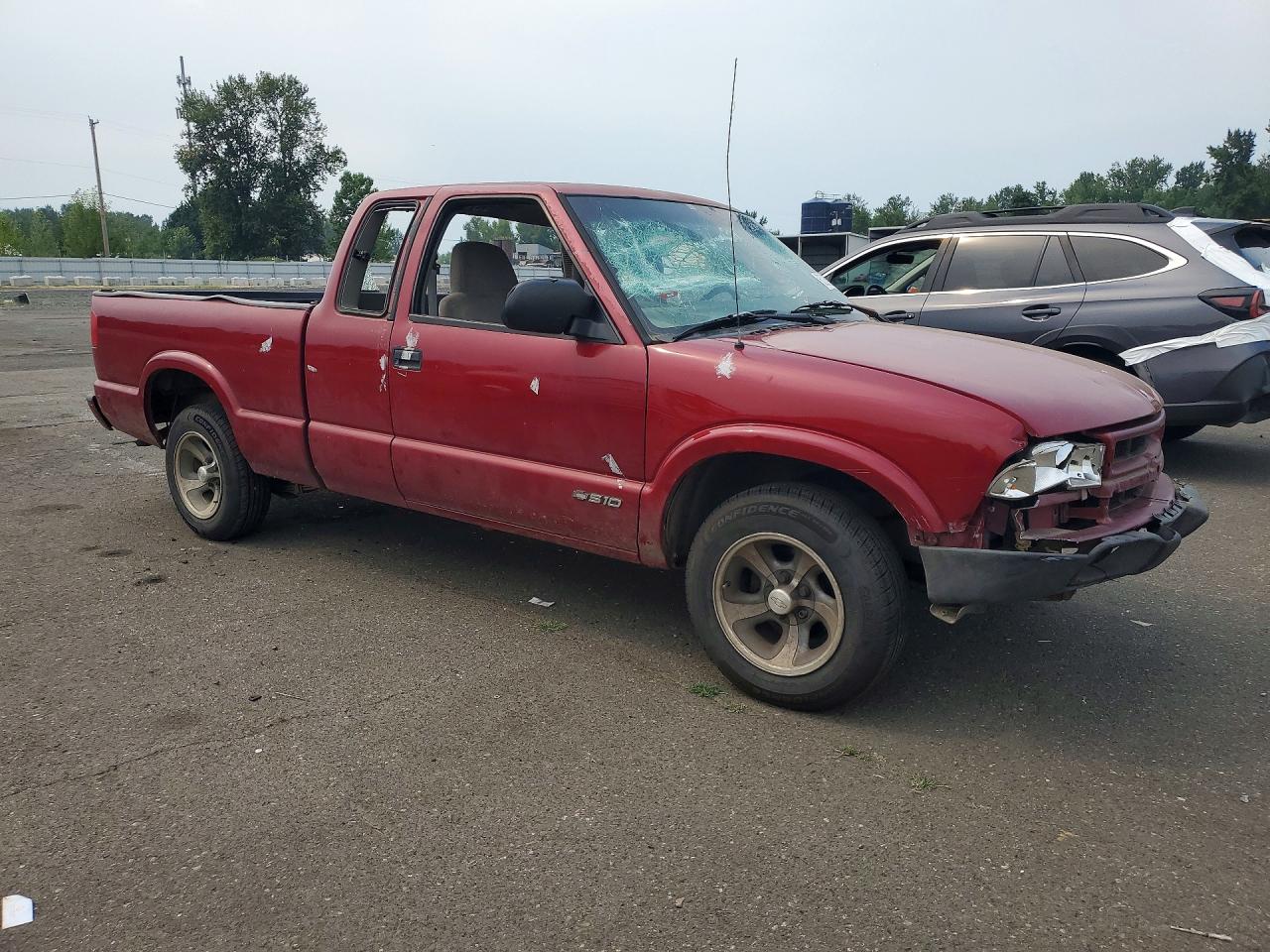1999 Chevrolet S Truck S10 Red vin: 1GCCS1943XK130839