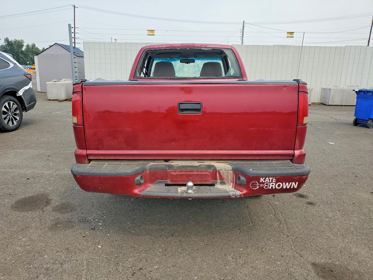 1999 Chevrolet S Truck S10 Red vin: 1GCCS1943XK130839