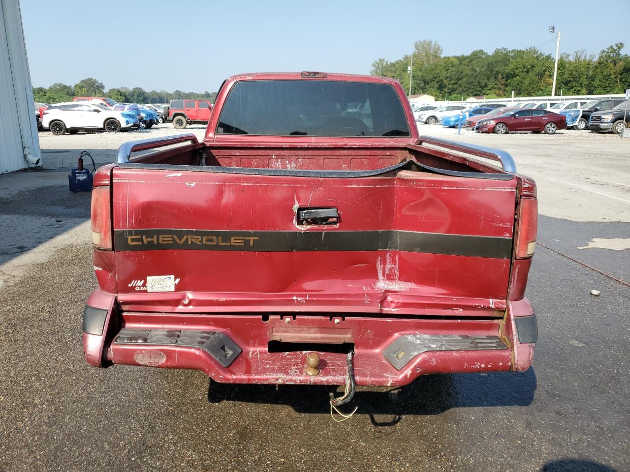 1995 Chevrolet S Truck S10 Burgundy vin: 1GCCS1944S8202086
