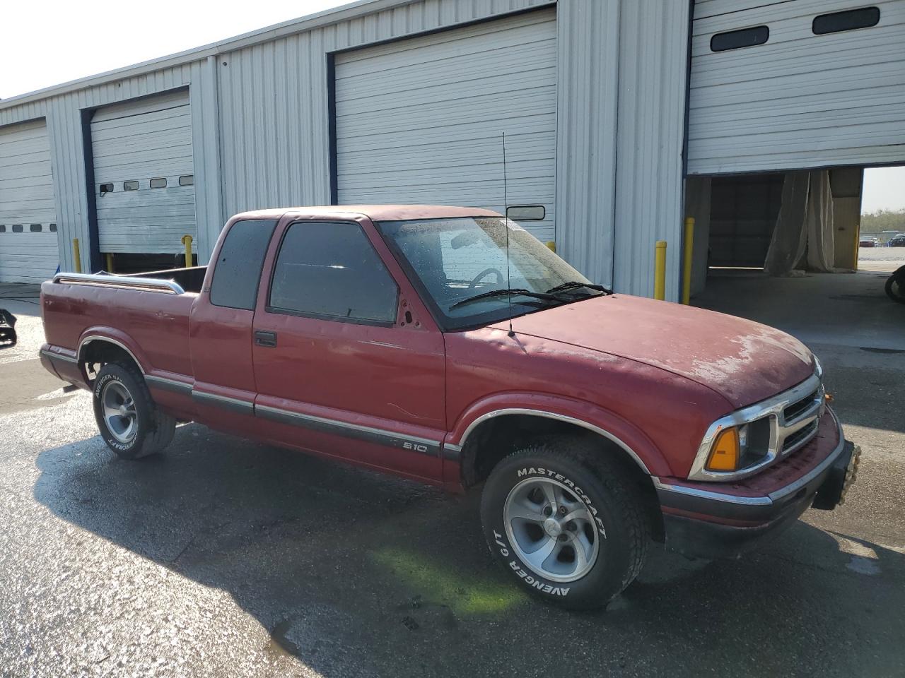1995 Chevrolet S Truck S10 Burgundy vin: 1GCCS1944S8202086