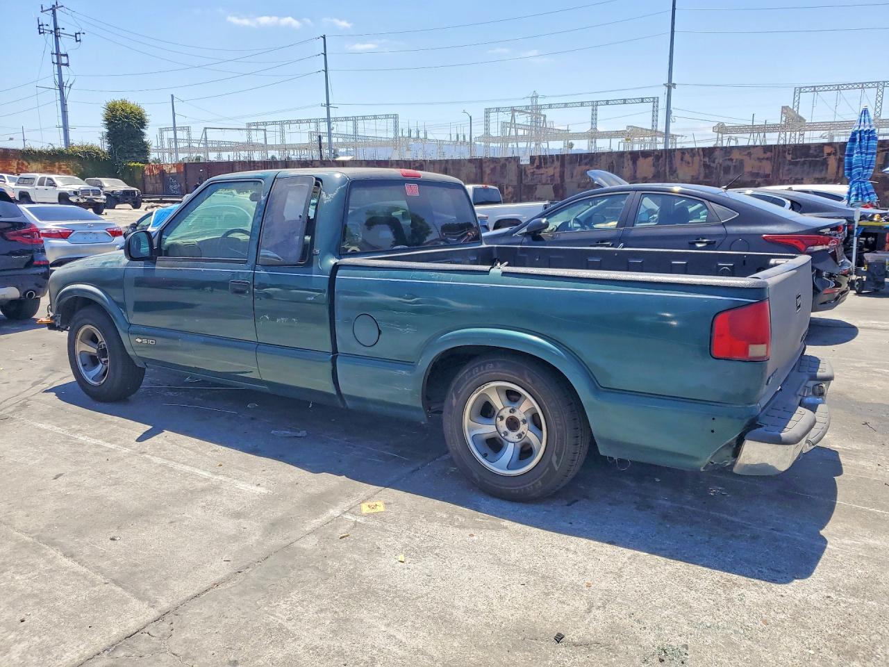 1996 Chevrolet S Truck S10 Green vin: 1GCCS1946T8107028