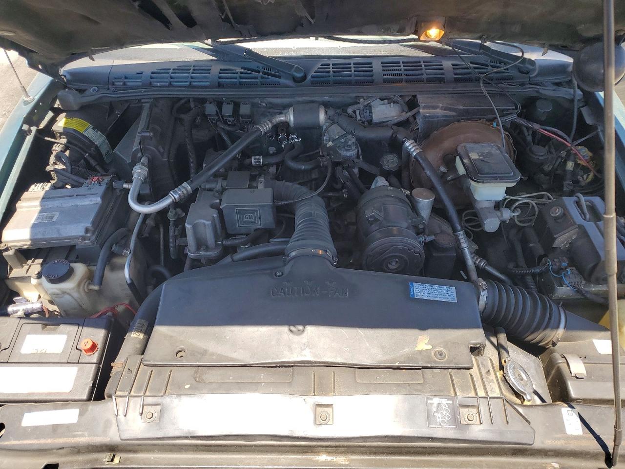 1996 Chevrolet S Truck S10 Green vin: 1GCCS1946T8107028