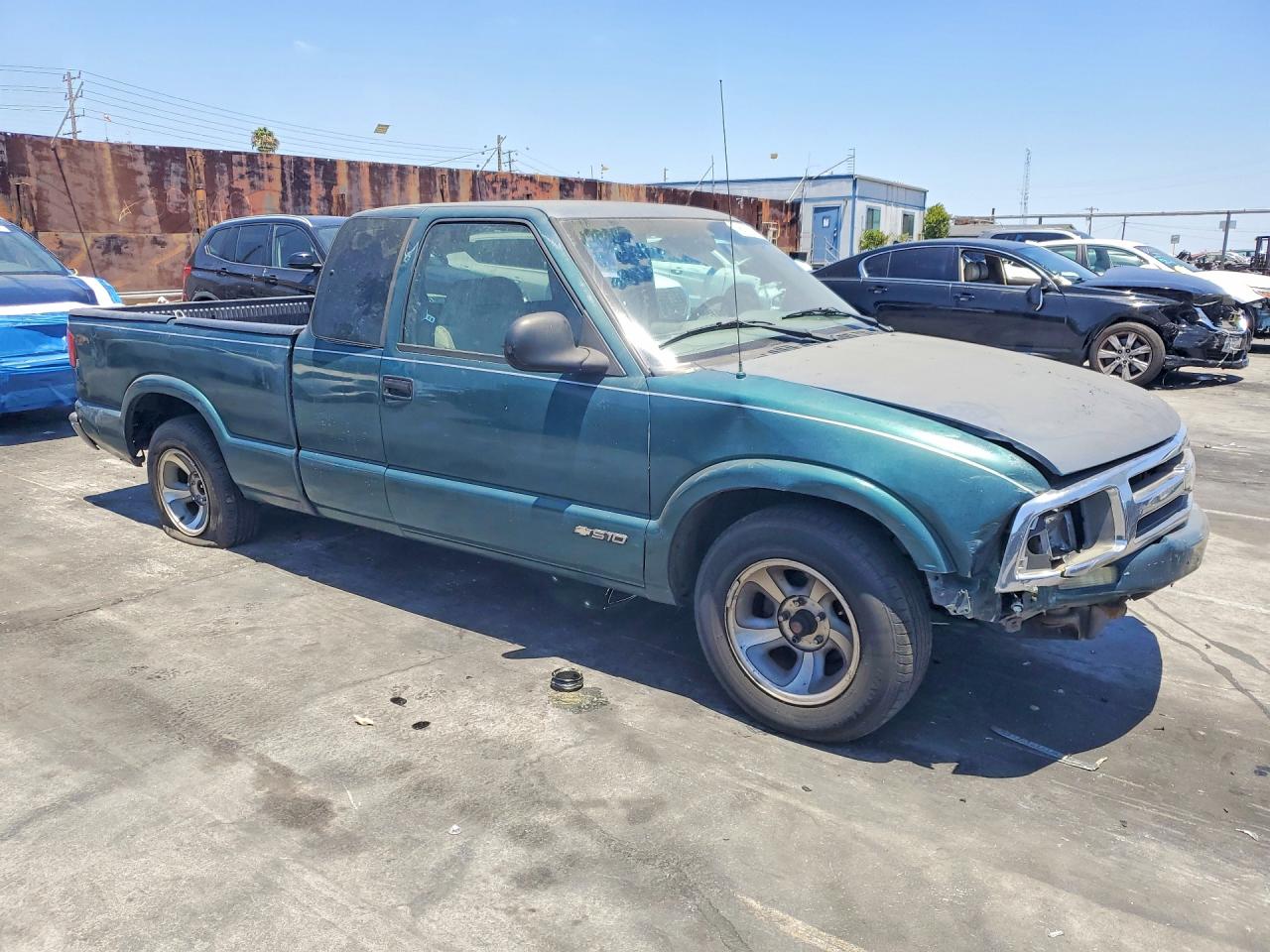 1996 Chevrolet S Truck S10 Green vin: 1GCCS1946T8107028