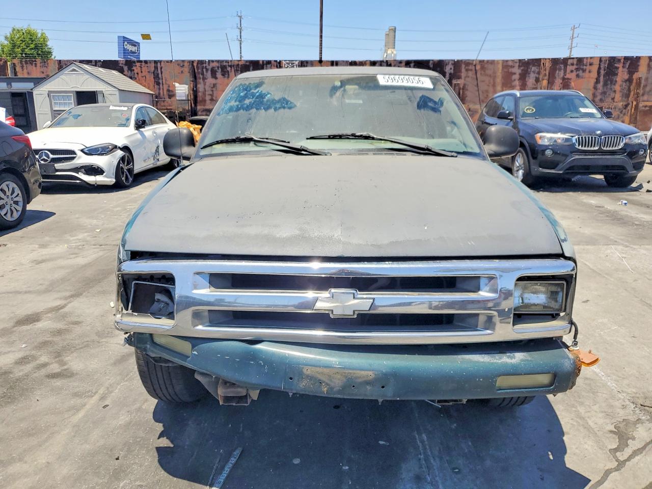 1996 Chevrolet S Truck S10 Green vin: 1GCCS1946T8107028