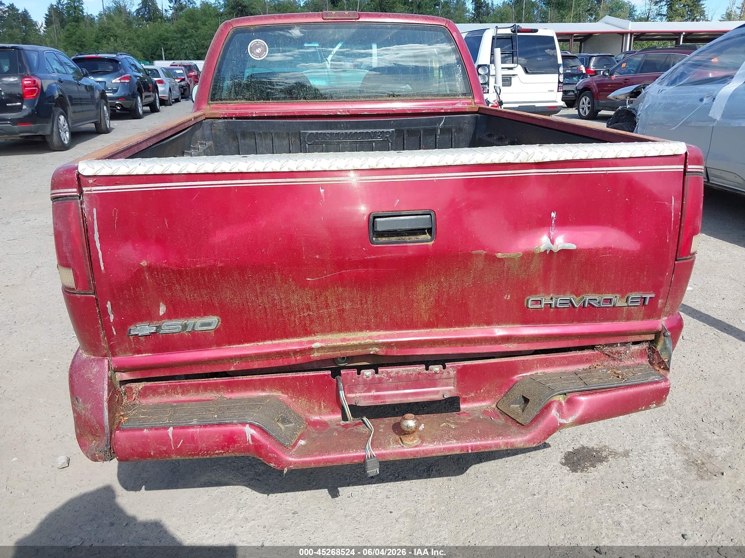 1996 Chevrolet S Truck S10 Красный vin: 1GCCS1946T8228951