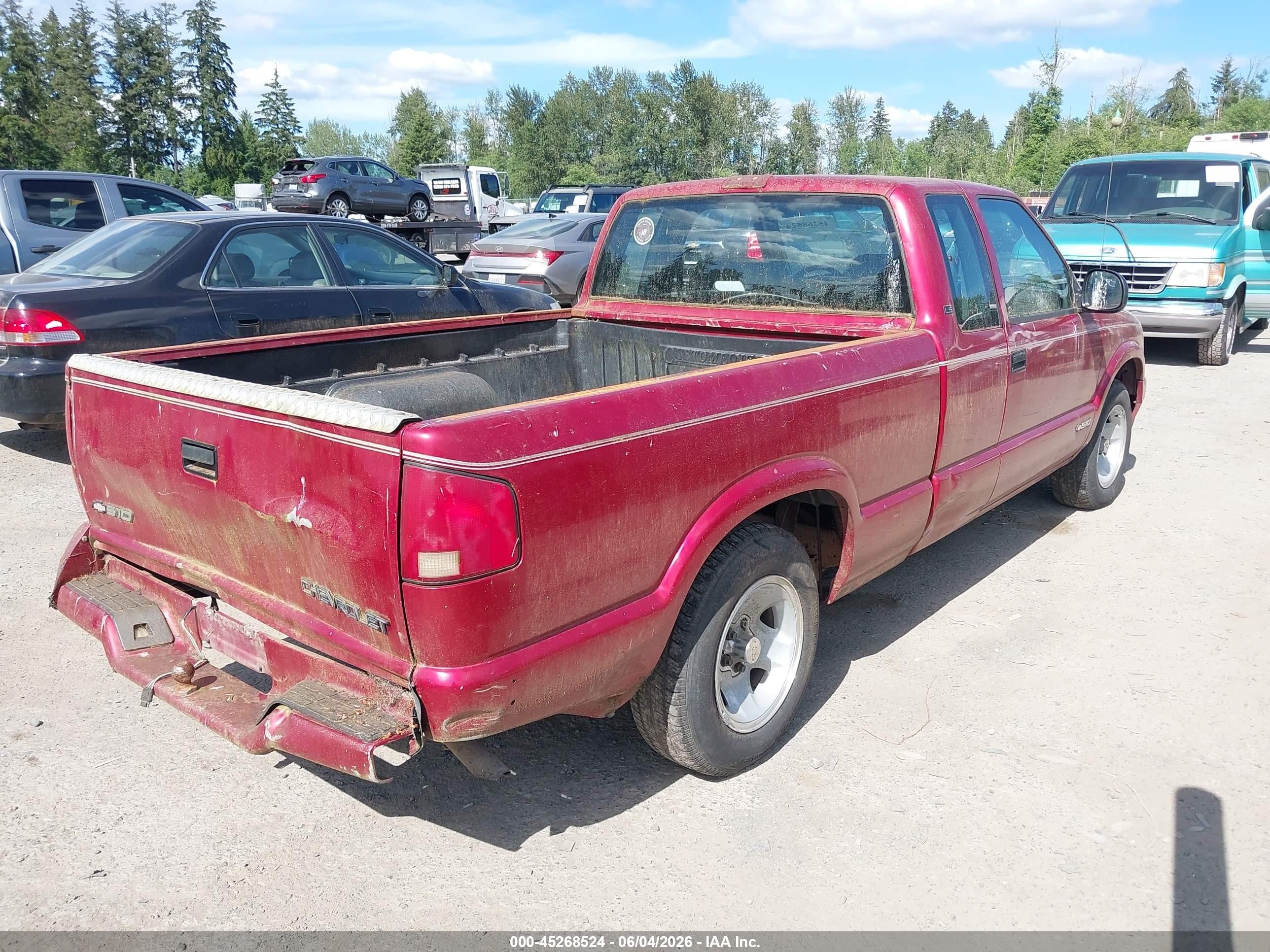1996 Chevrolet S Truck S10 Красный vin: 1GCCS1946T8228951