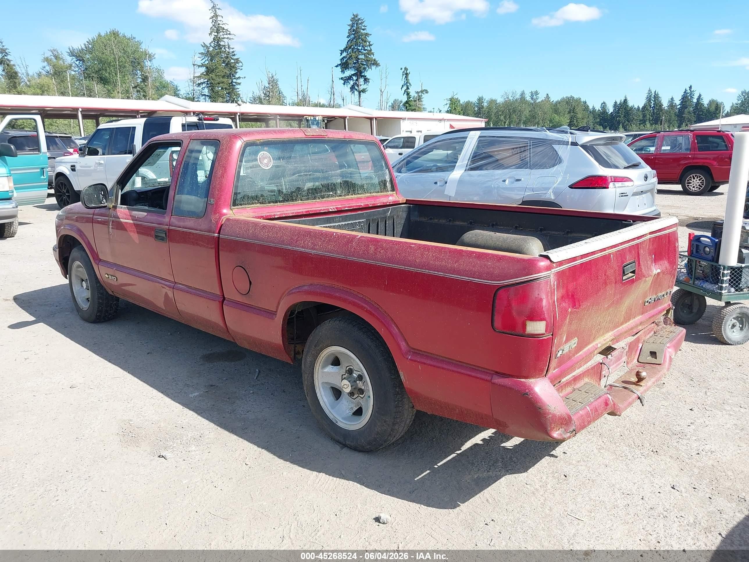 1996 Chevrolet S Truck S10 Красный vin: 1GCCS1946T8228951