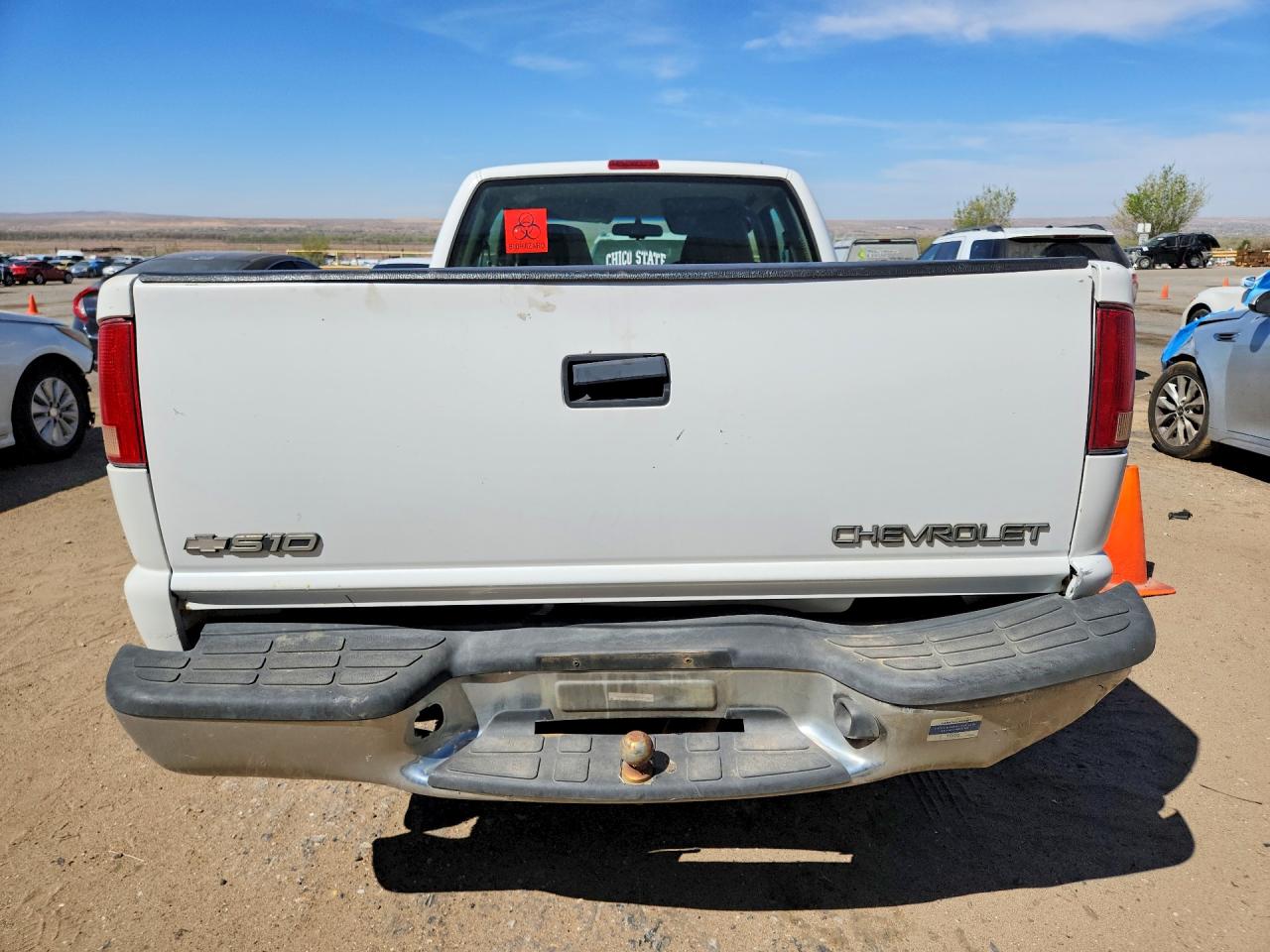 1998 Chevrolet S Truck S10 White vin: 1GCCS1947WK157394
