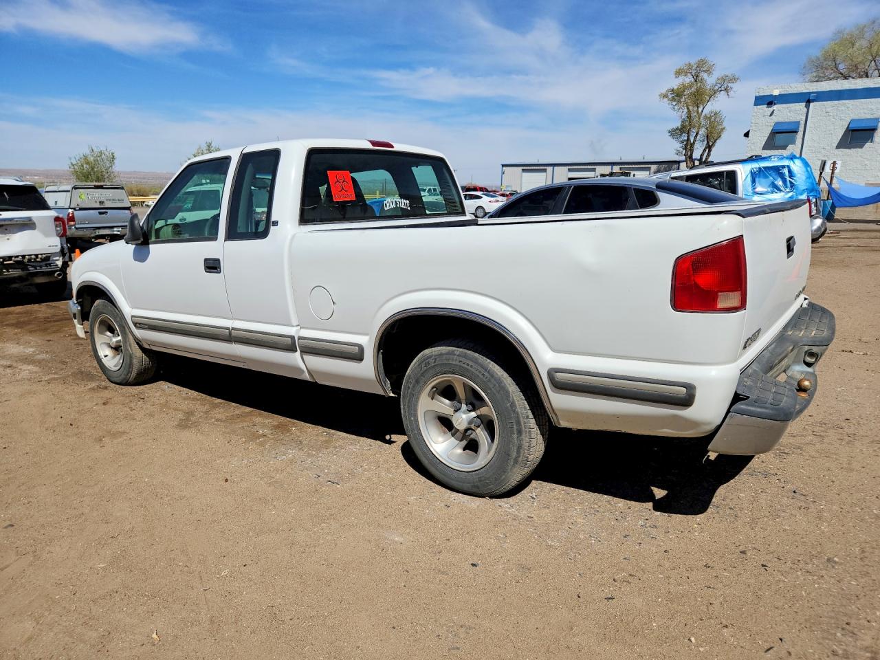 1998 Chevrolet S Truck S10 White vin: 1GCCS1947WK157394