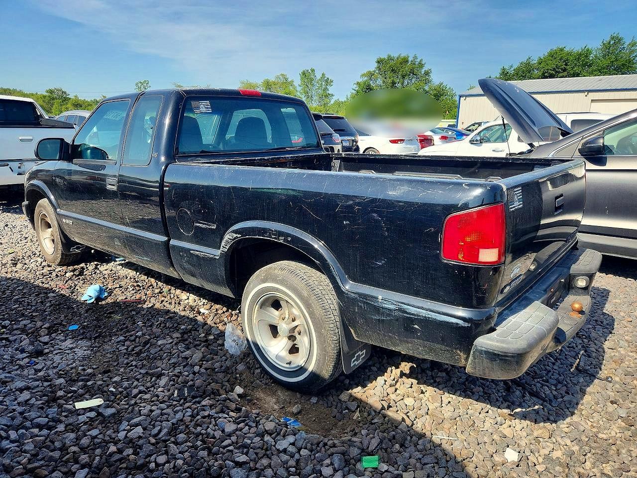 1999 Chevrolet S Truck S10 Black vin: 1GCCS1947XK105085