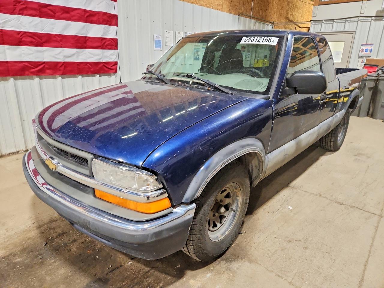 2000 Chevrolet S Truck S10 Blue vin: 1GCCS1947Y8149764
