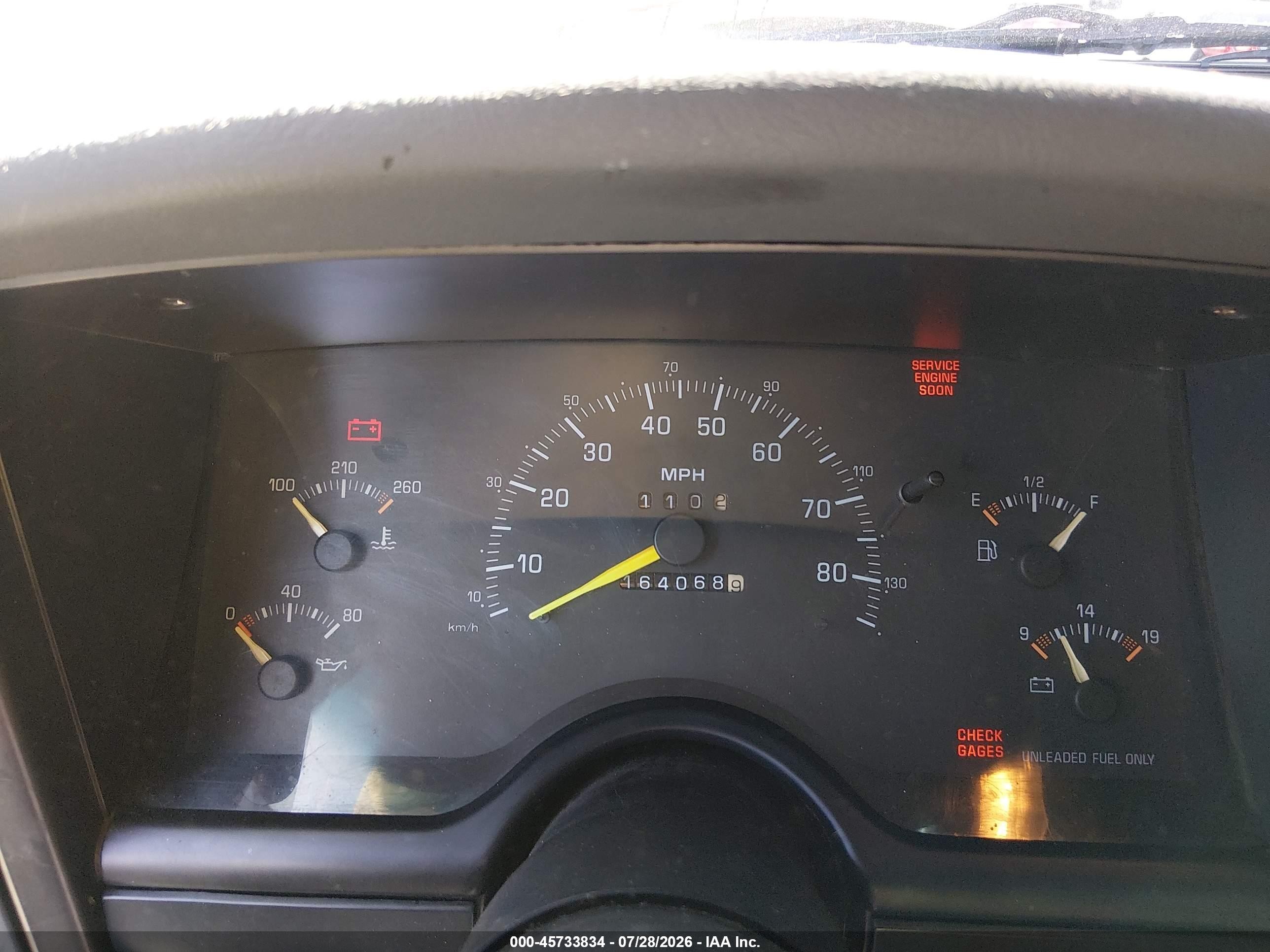 1994 Chevrolet S Truck S10 Silver vin: 1GCCS1948R8233044