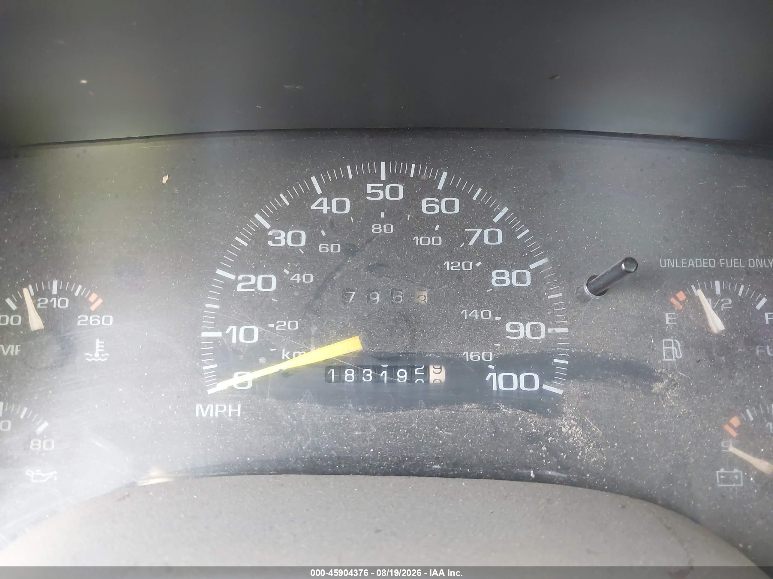 1996 Chevrolet S Truck S10 Синий vin: 1GCCS1948TK233023