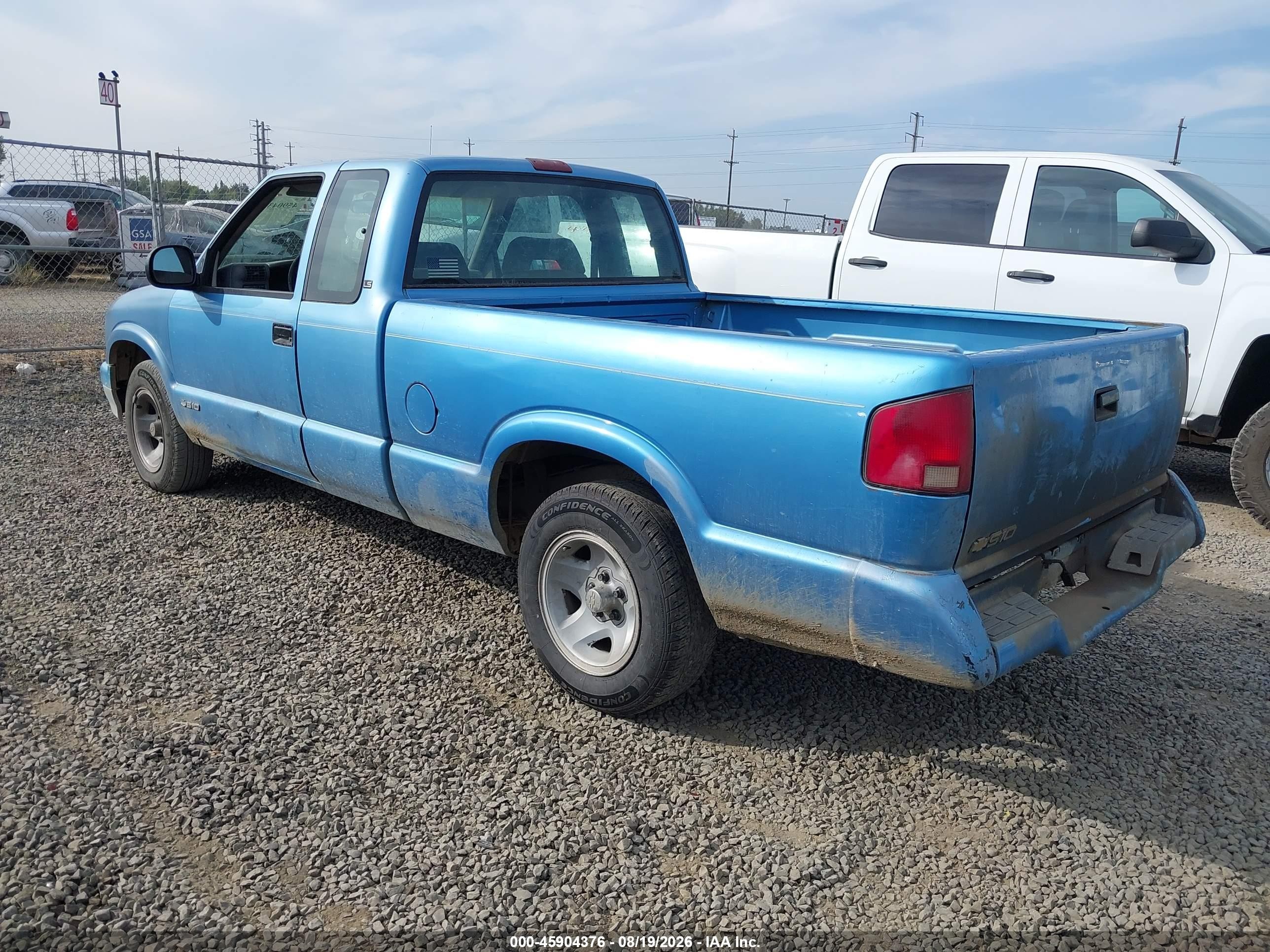 1996 Chevrolet S Truck S10 Синий vin: 1GCCS1948TK233023