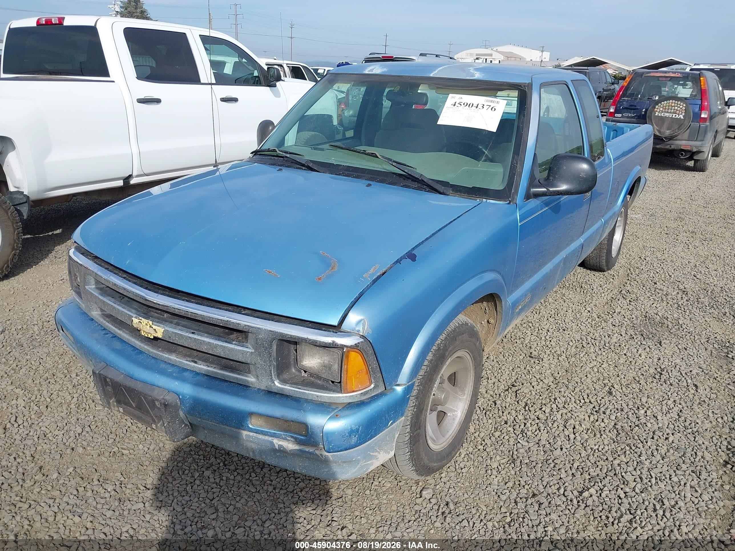 1996 Chevrolet S Truck S10 Синий vin: 1GCCS1948TK233023