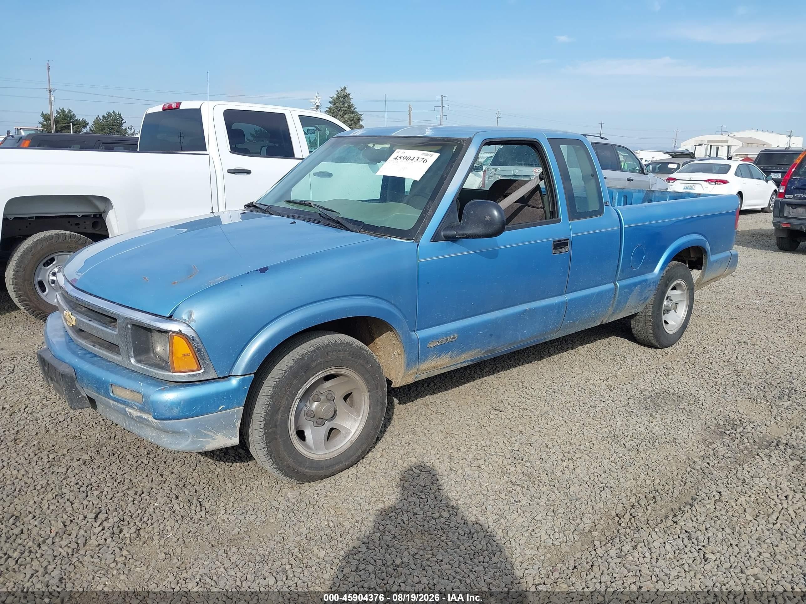 1996 Chevrolet S Truck S10 Синий vin: 1GCCS1948TK233023