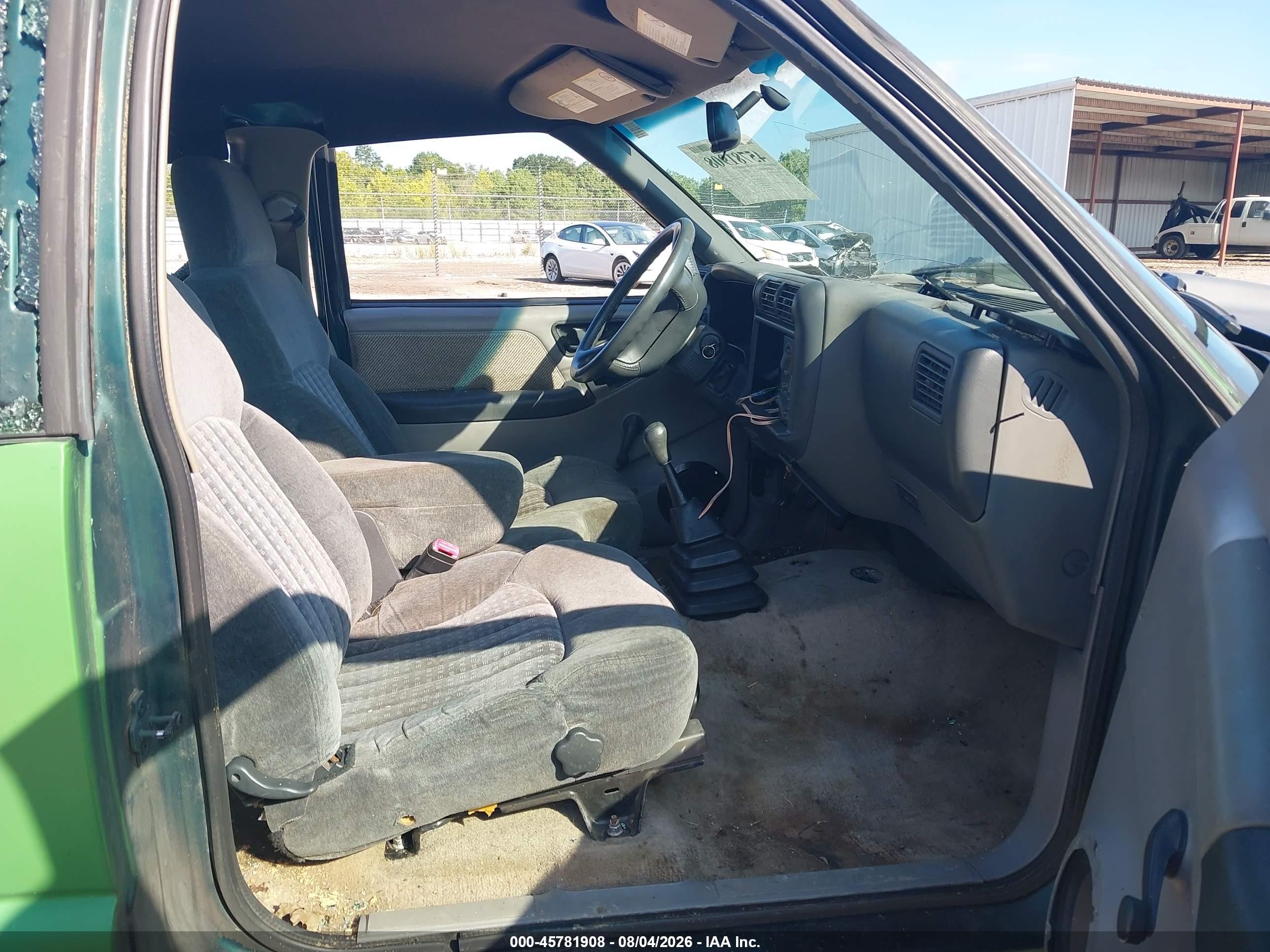 1996 Chevrolet S Truck S10 Green vin: 1GCCS1949T8152660