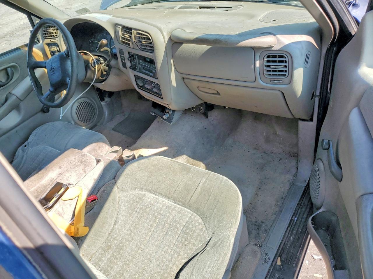 1999 Chevrolet S Truck S10 Blue vin: 1GCCS1949X8140921