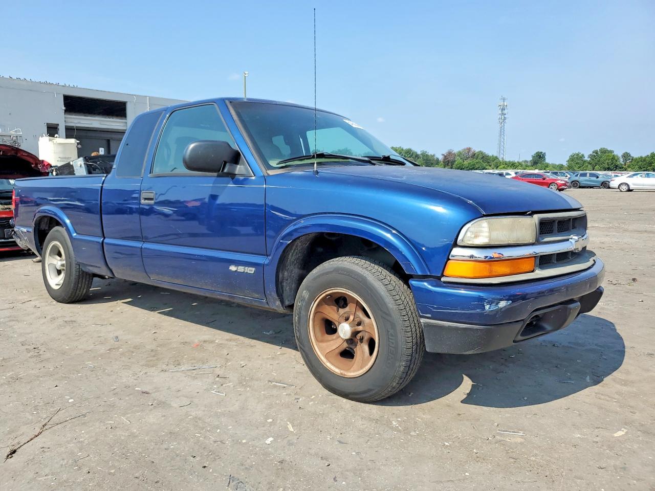 1999 Chevrolet S Truck S10 Blue vin: 1GCCS1949X8140921