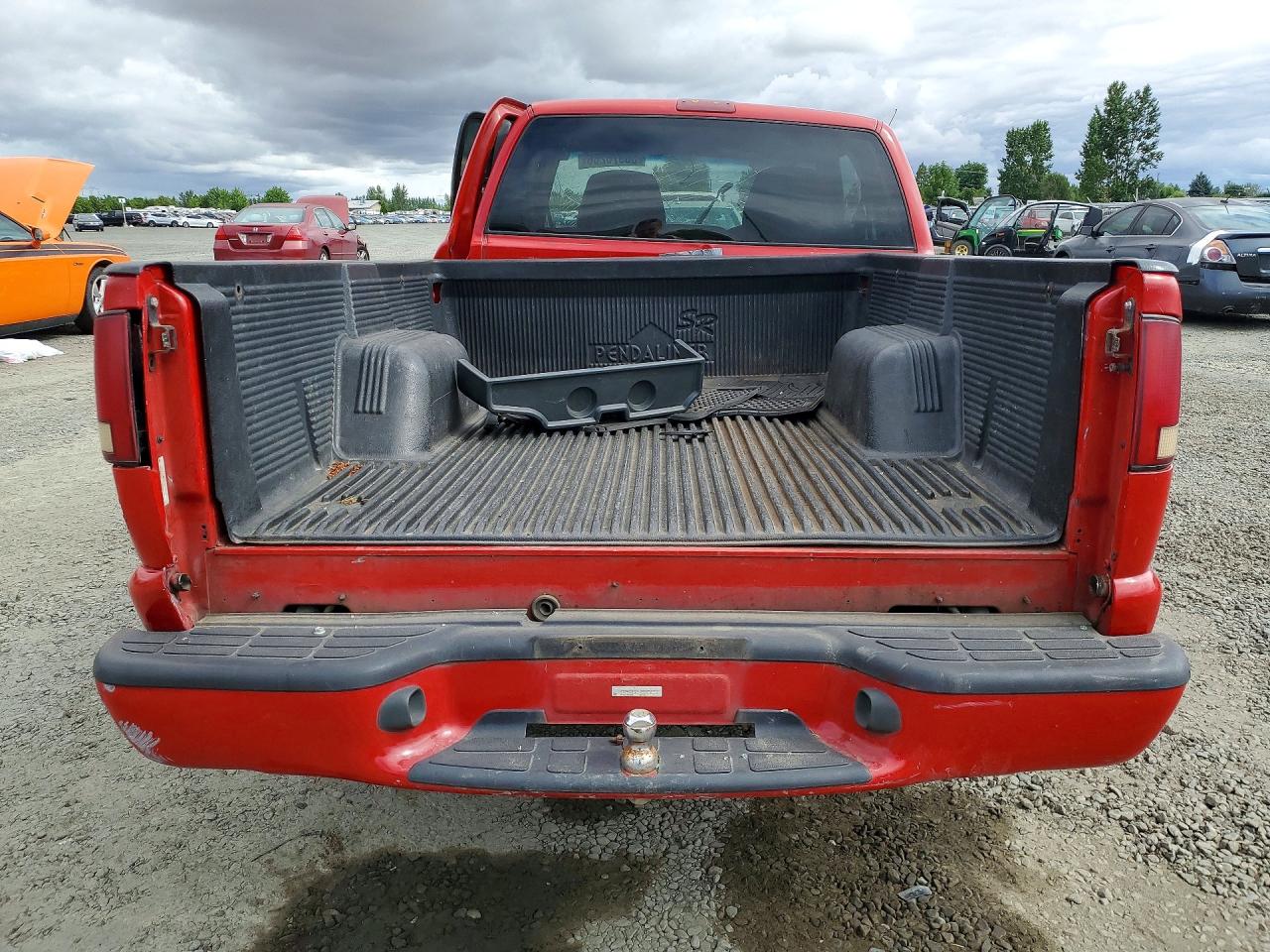 2000 Chevrolet S Truck S10 Red vin: 1GCCS194XY8127273