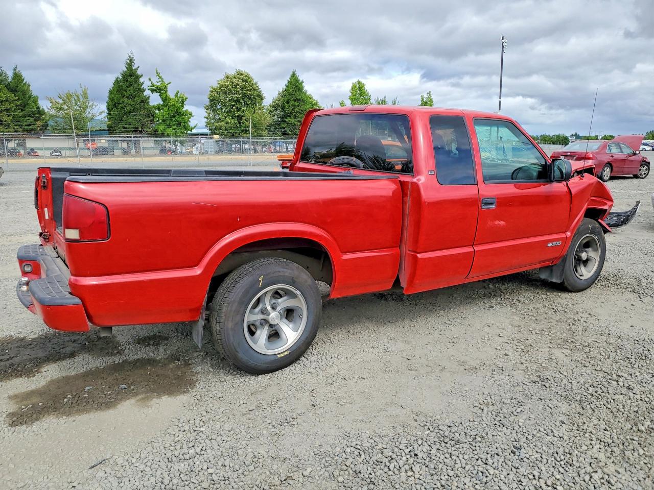 2000 Chevrolet S Truck S10 Red vin: 1GCCS194XY8127273