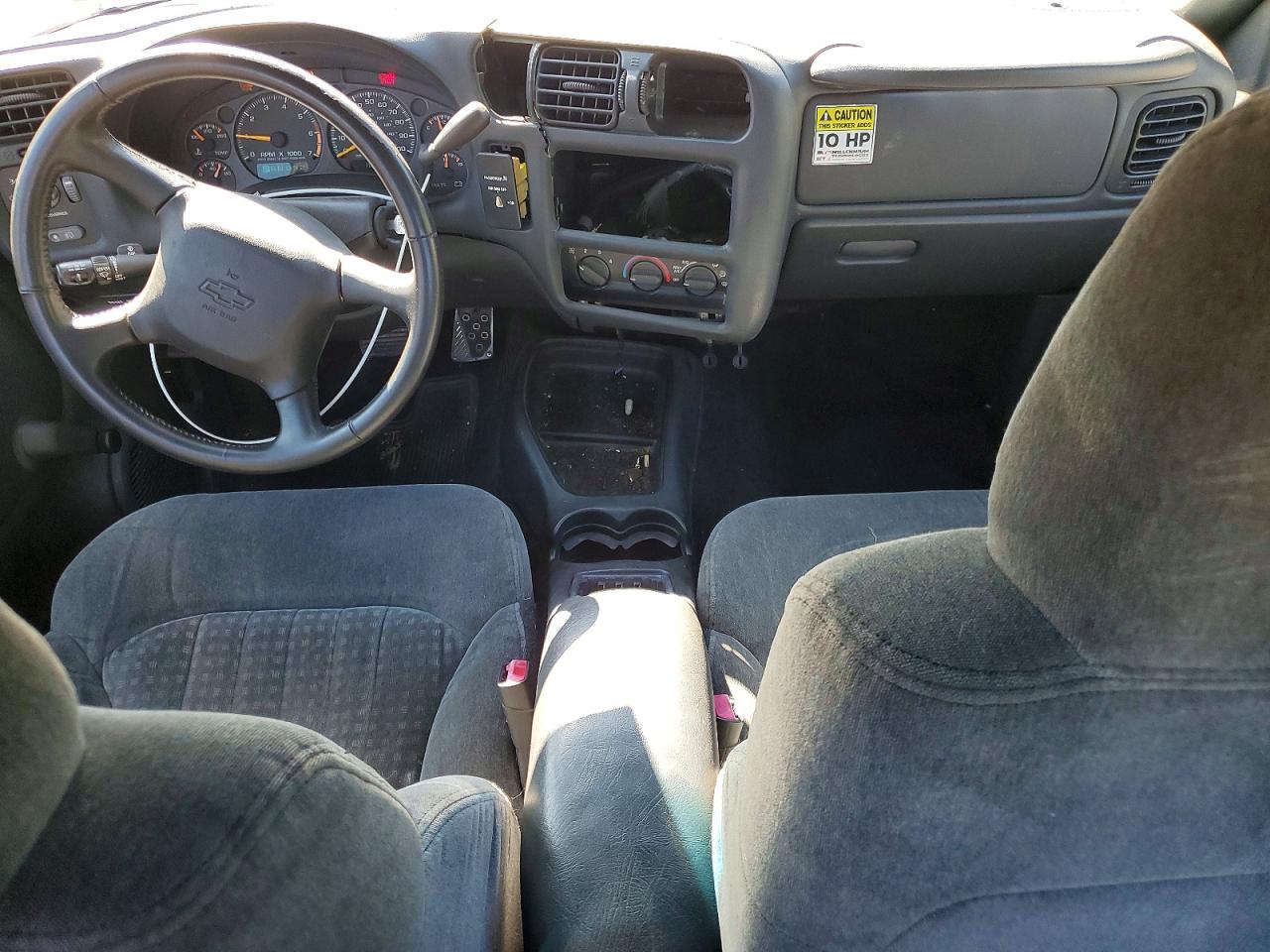 2001 Chevrolet S Truck S10 Black vin: 1GCCS195018174634