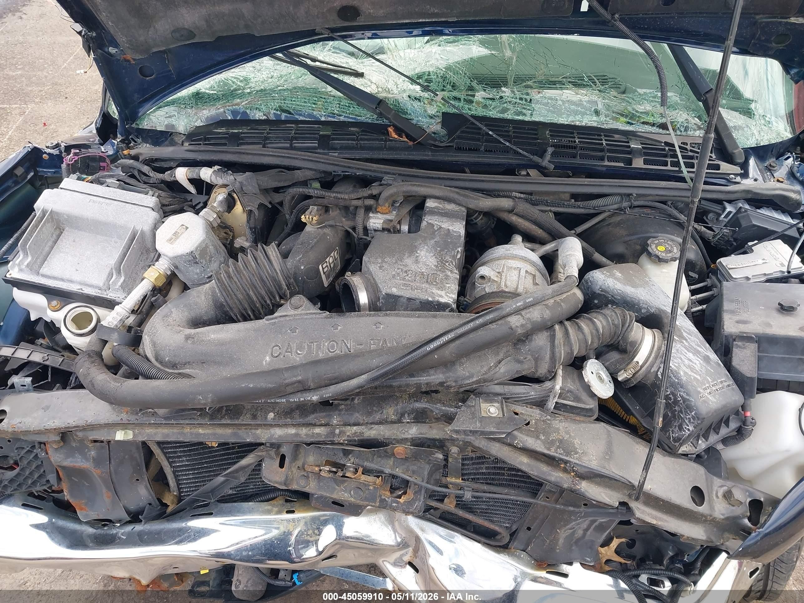 2000 Chevrolet S-10 Ls Blue vin: 1GCCS1950Y8239427