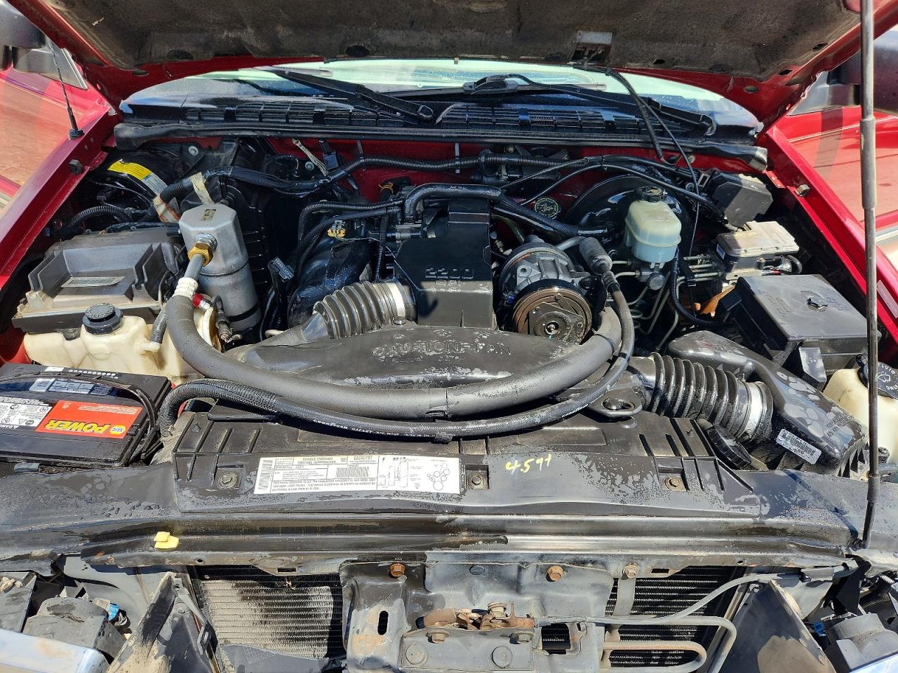 2000 Chevrolet S Truck S10 Brown vin: 1GCCS1950YK229953