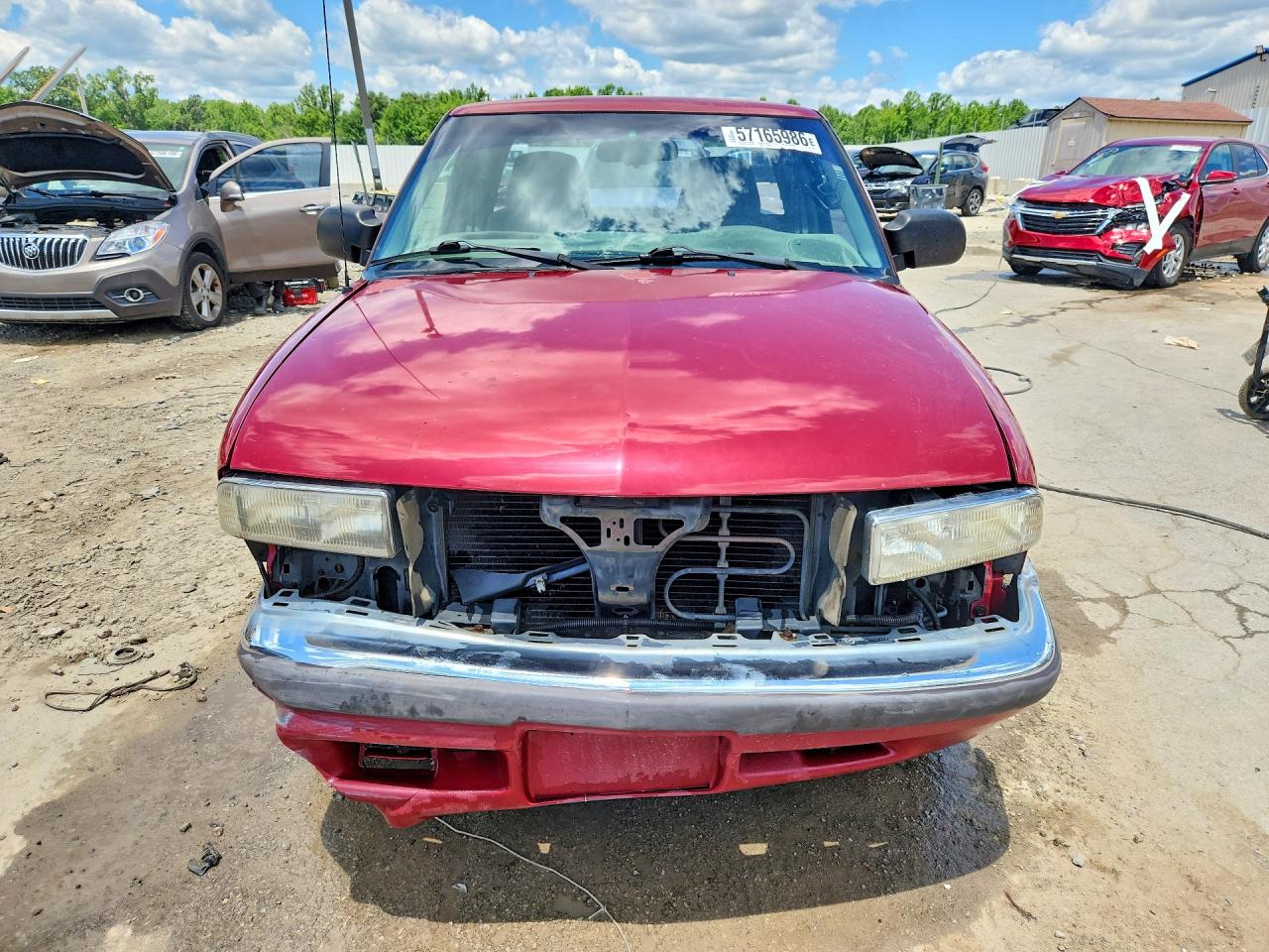2000 Chevrolet S Truck S10 Brown vin: 1GCCS1950YK229953