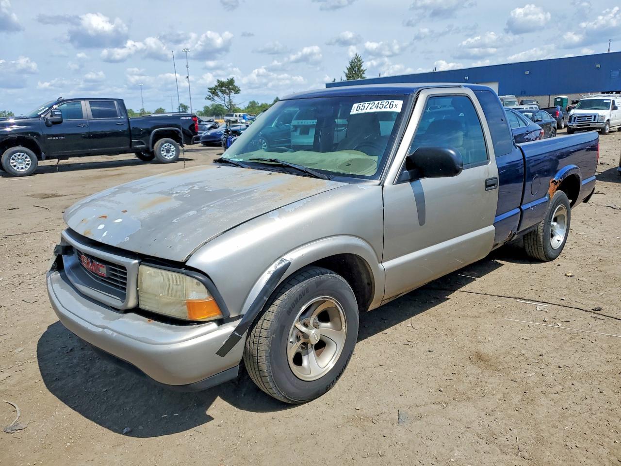 2002 Chevrolet S Truck S10 Blue vin: 1GCCS195428146952