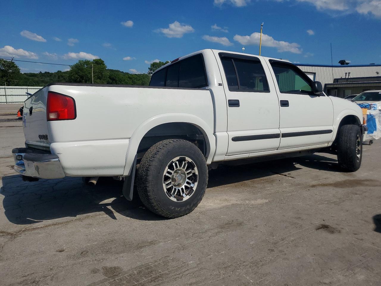 2000 Chevrolet S Truck S10 White vin: 1GCCS1954Y8236787
