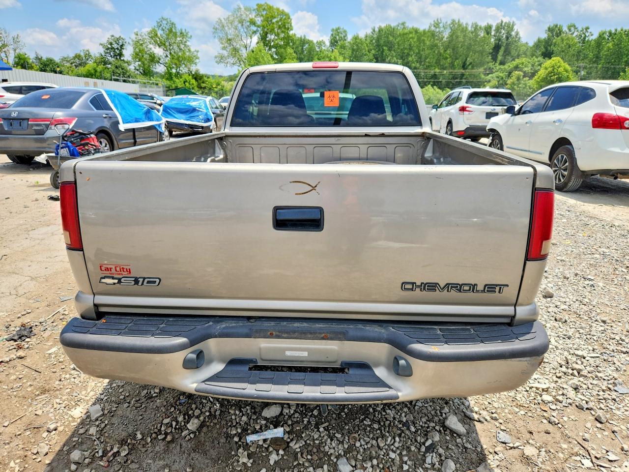2000 Chevrolet S Truck S10 Gray vin: 1GCCS1954Y8245585