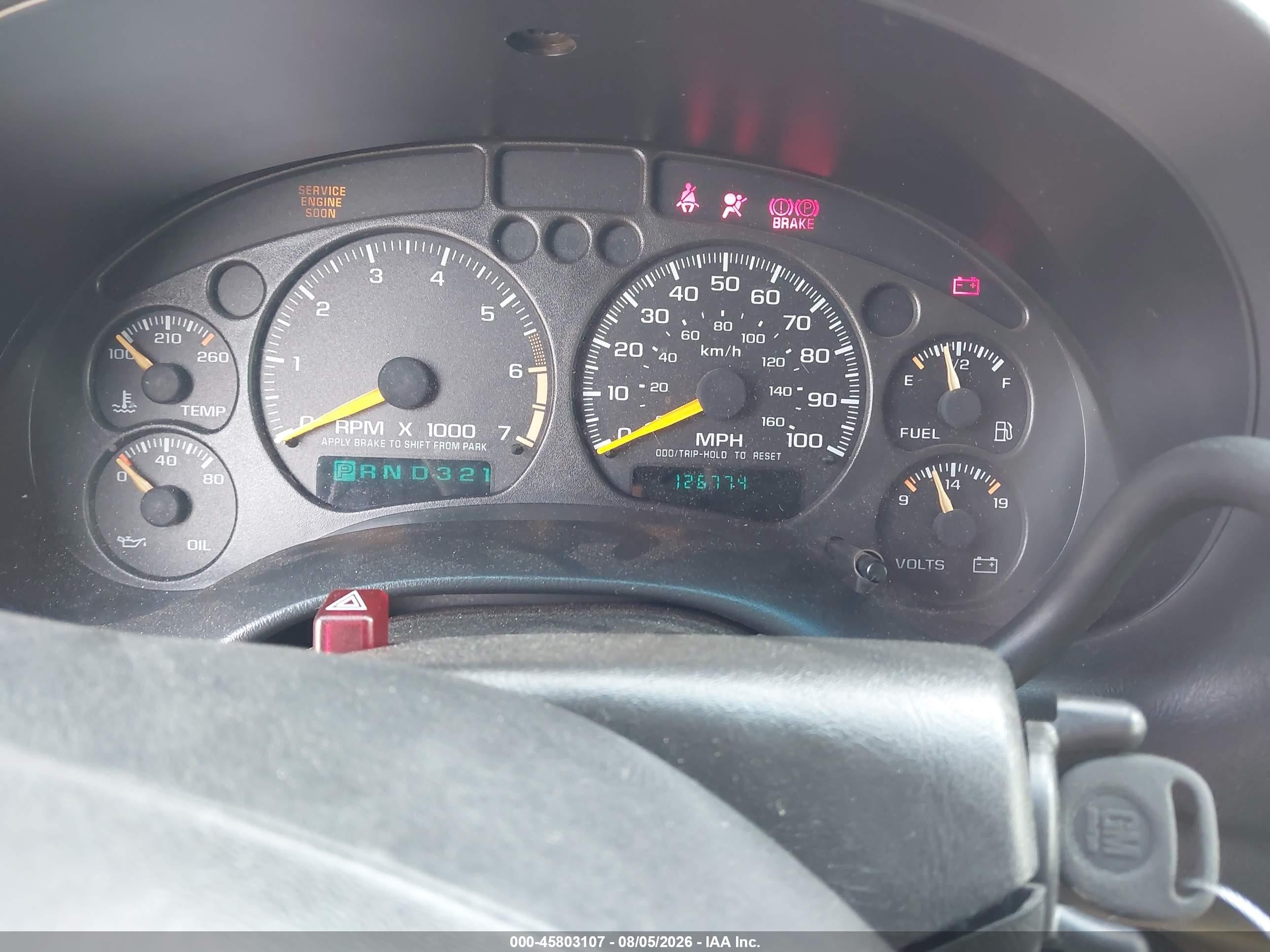 2000 Chevrolet S-10 Ls Red vin: 1GCCS1954Y8285892