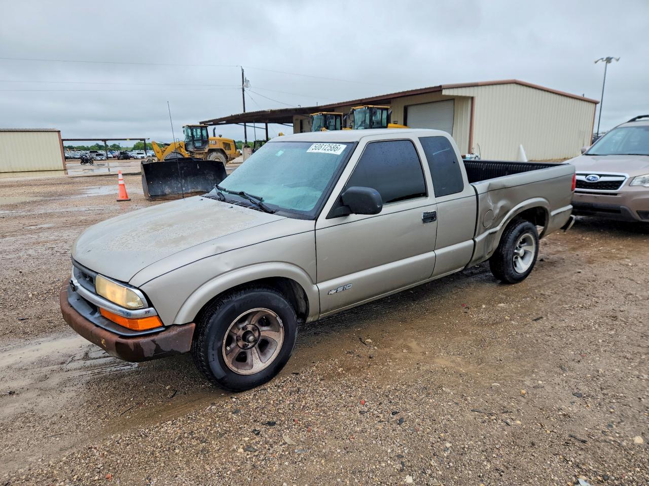 2002 Chevrolet S Truck S10 Silver vin: 1GCCS195528173531