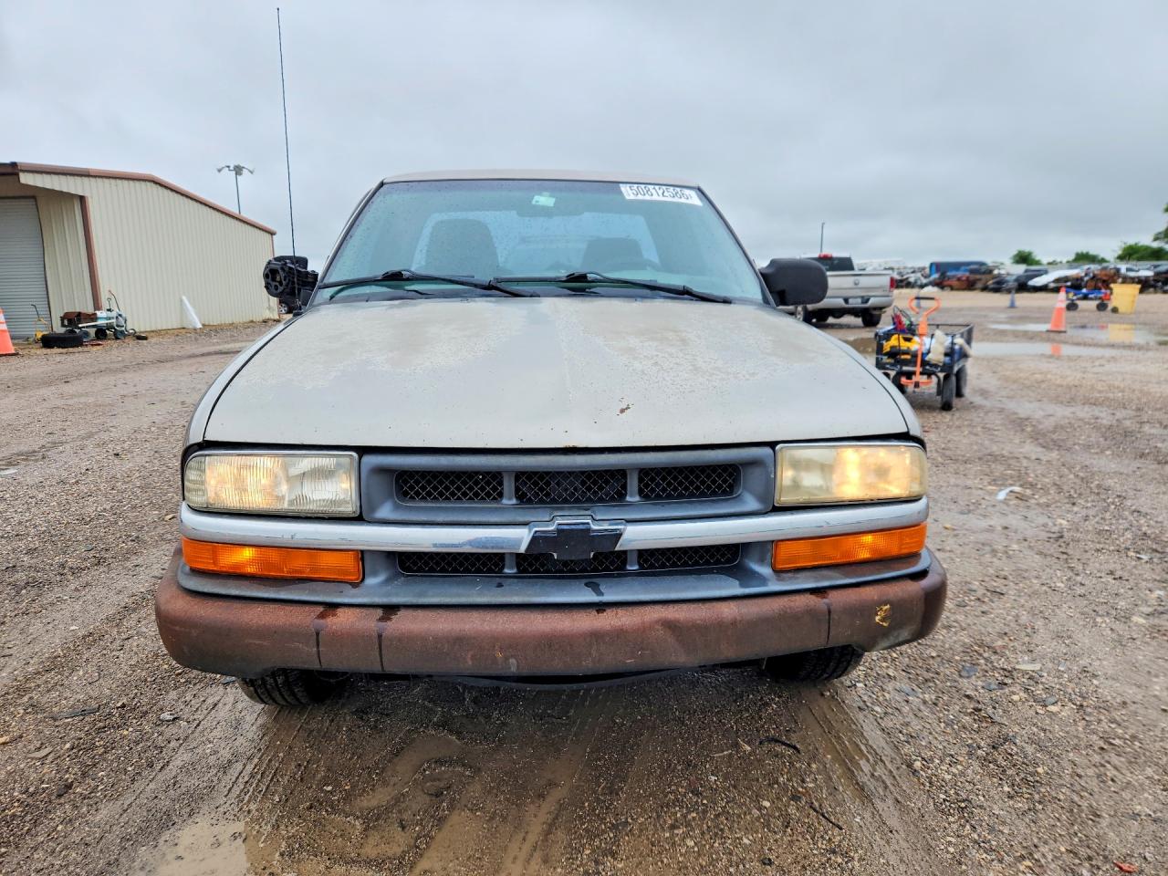 2002 Chevrolet S Truck S10 Silver vin: 1GCCS195528173531