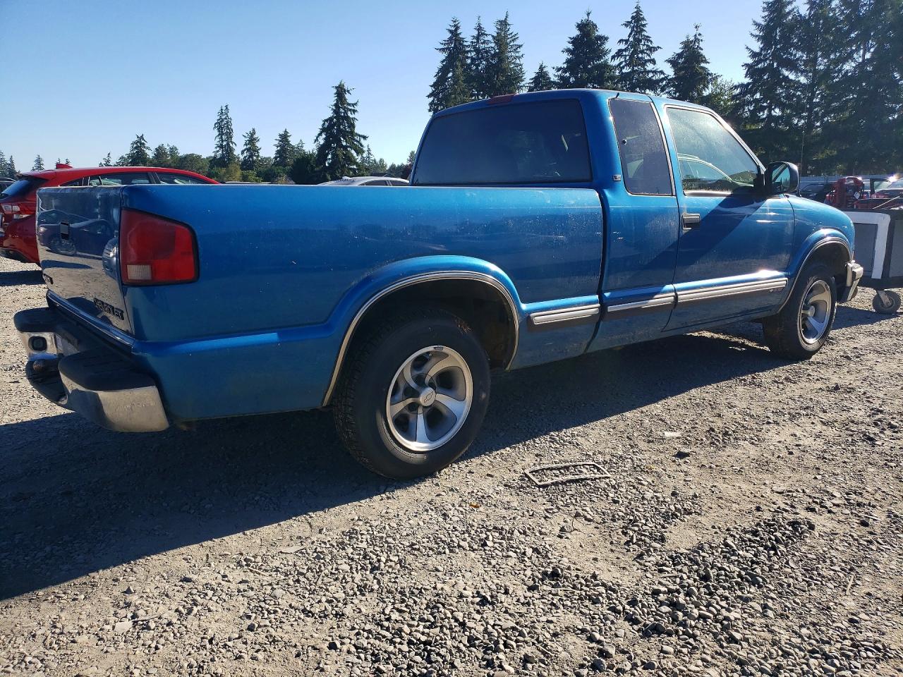 2000 Chevrolet S Truck S10 Blue vin: 1GCCS1955Y8241898