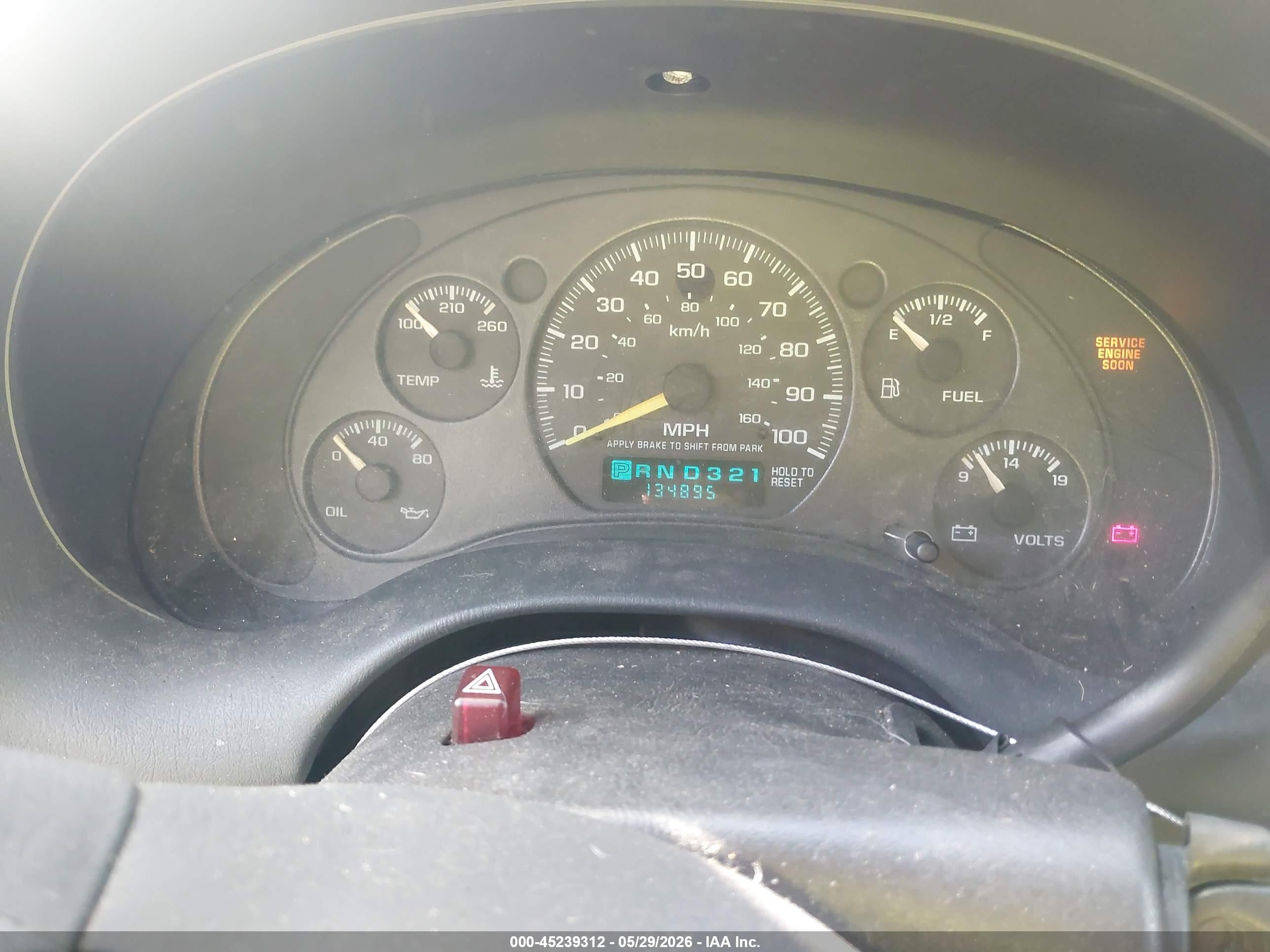 2000 Chevrolet S-10 Ls Blue vin: 1GCCS1956YK296640