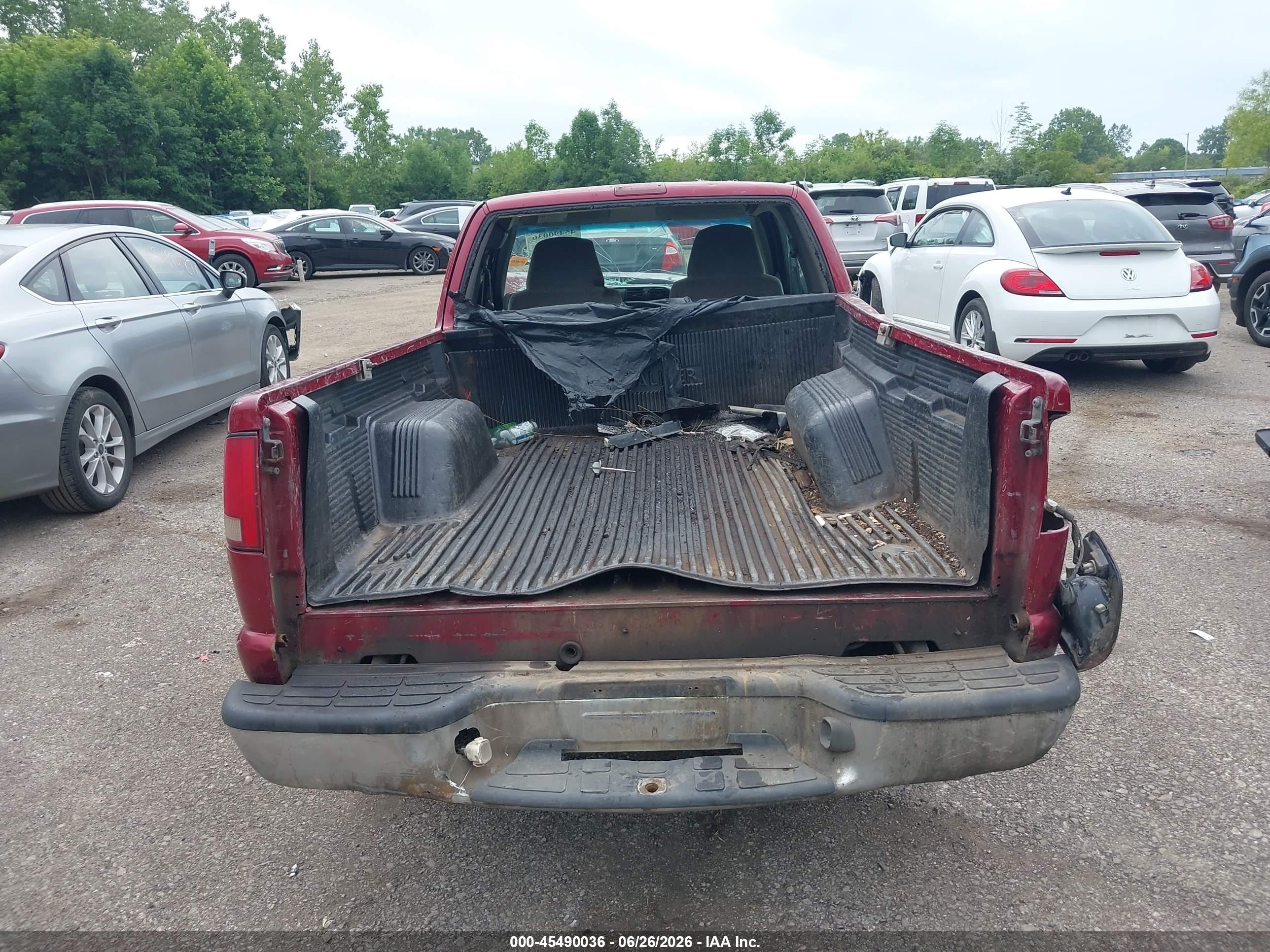 2001 Chevrolet S-10 Ls Красный vin: 1GCCS195918139218