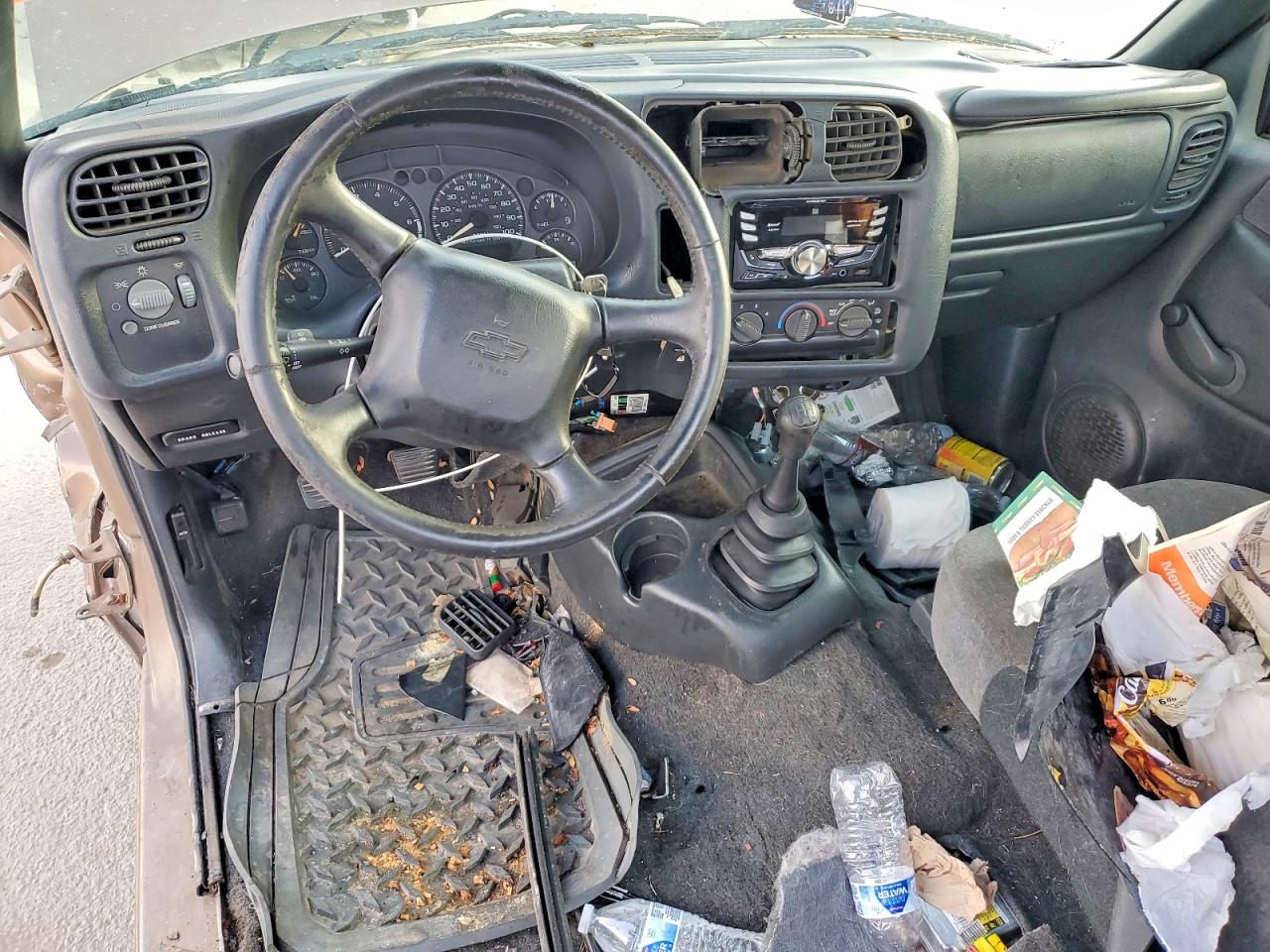 2002 Chevrolet S Truck S10 Brown vin: 1GCCS195928217952