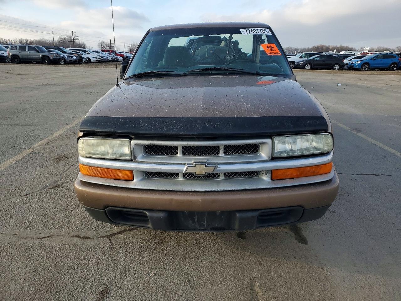 2002 Chevrolet S Truck S10 Brown vin: 1GCCS195928217952