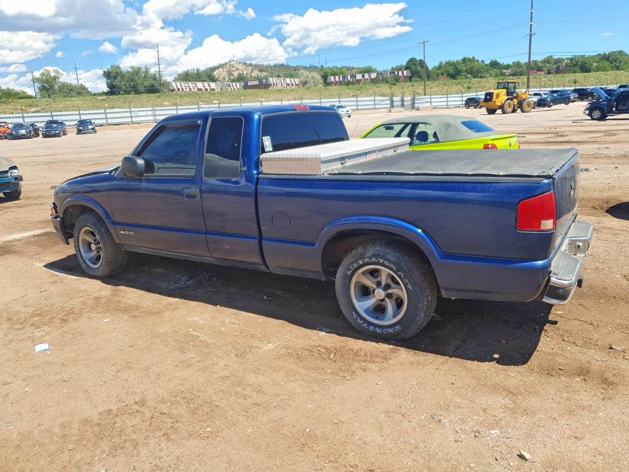 2000 Chevrolet S Truck S10 Blue vin: 1GCCS195XYK238921