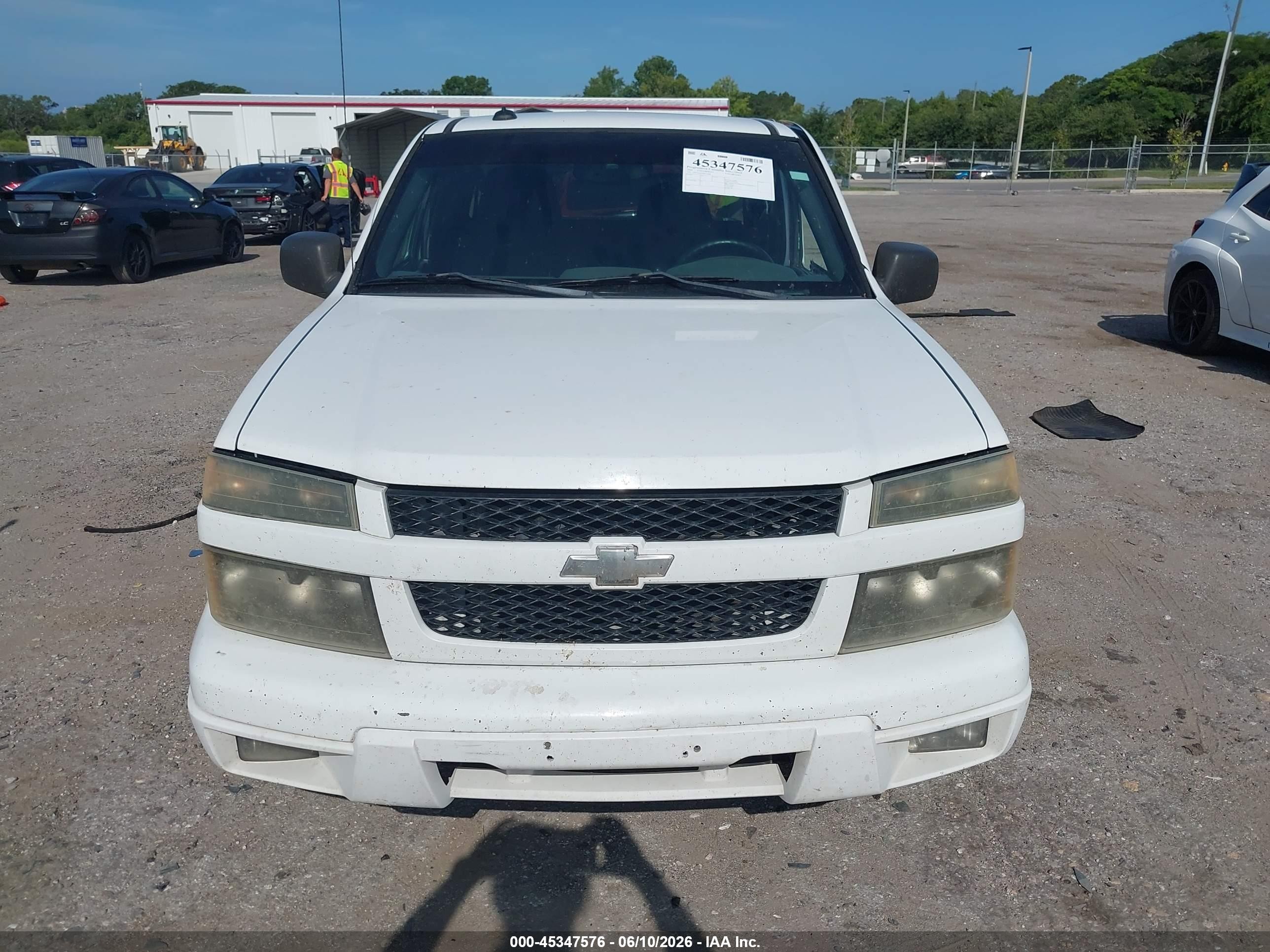 2004 Chevrolet Colorado Ls White vin: 1GCCS196248127098