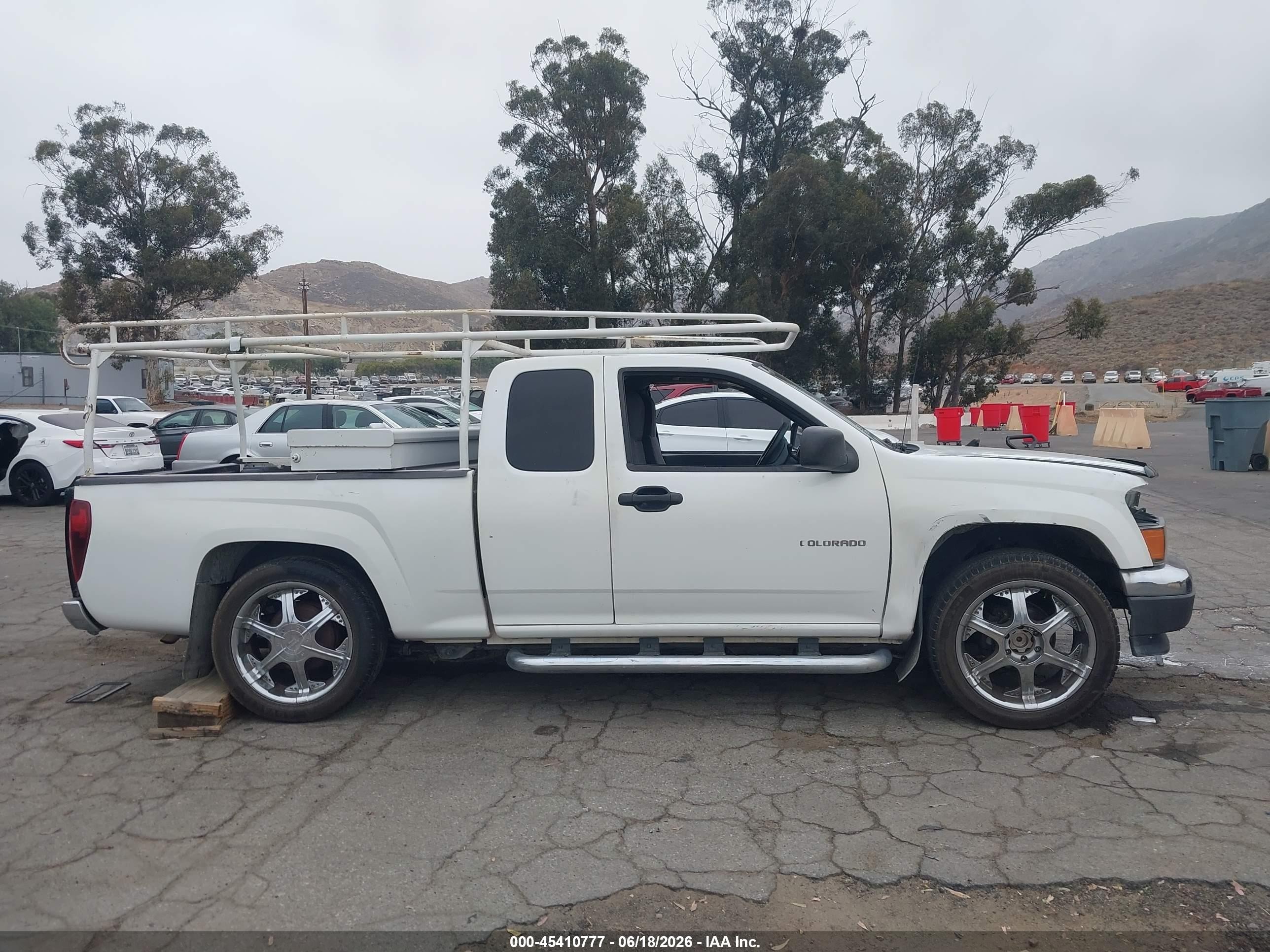 2005 Chevrolet Colorado Ls Белый vin: 1GCCS196258110951