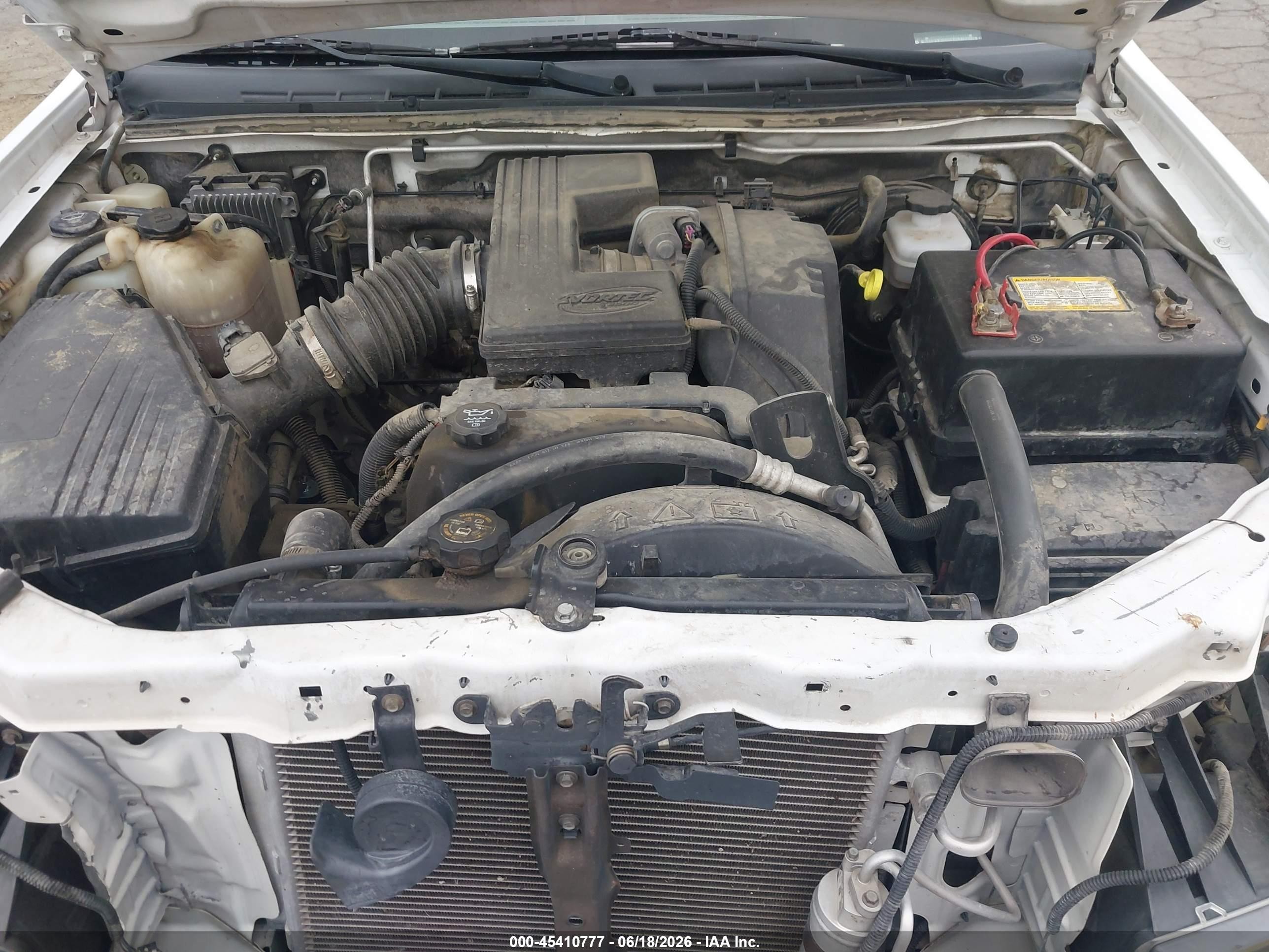 2005 Chevrolet Colorado Ls Белый vin: 1GCCS196258110951