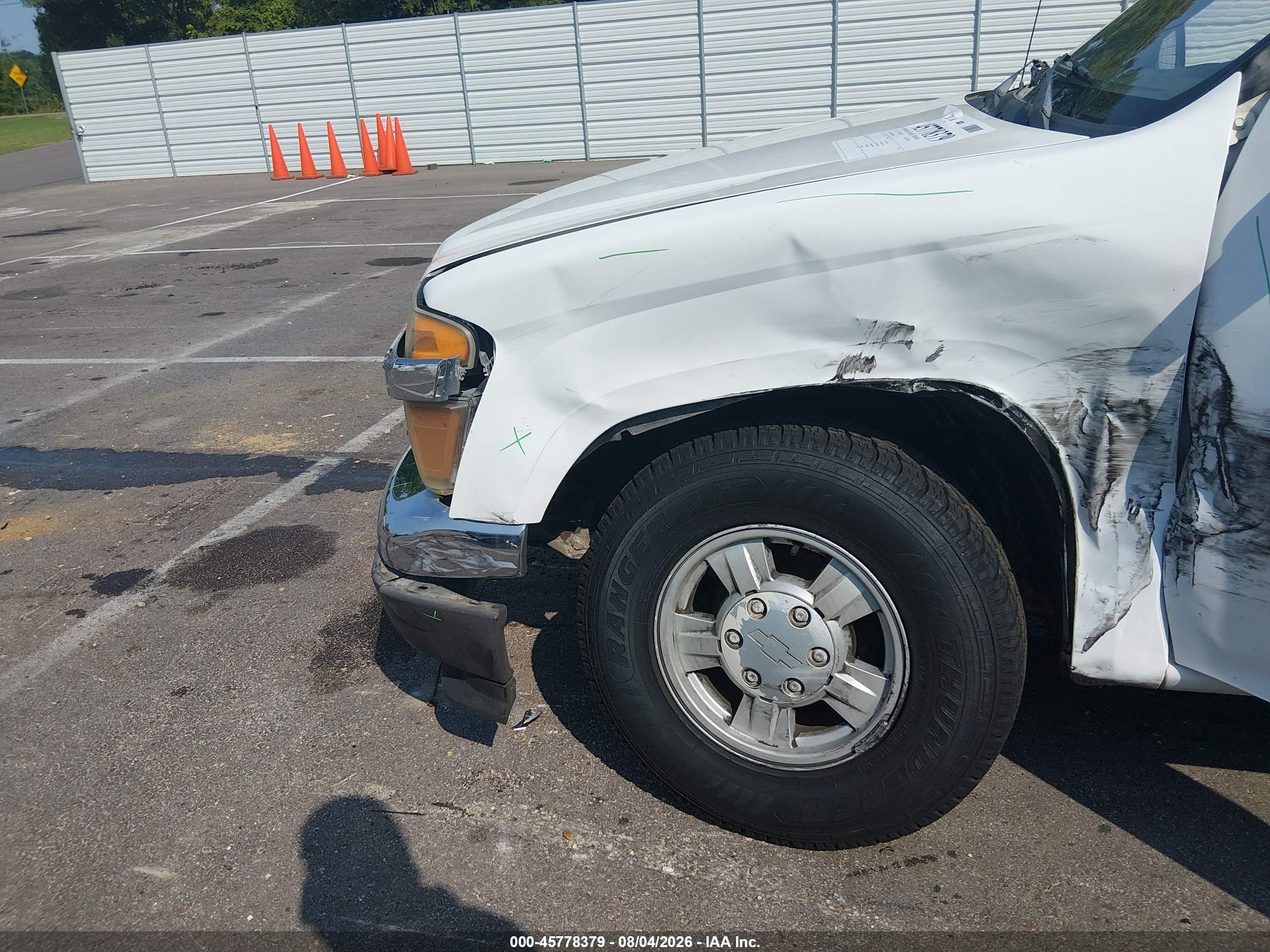 2005 Chevrolet Colorado Ls Белый vin: 1GCCS196258151063